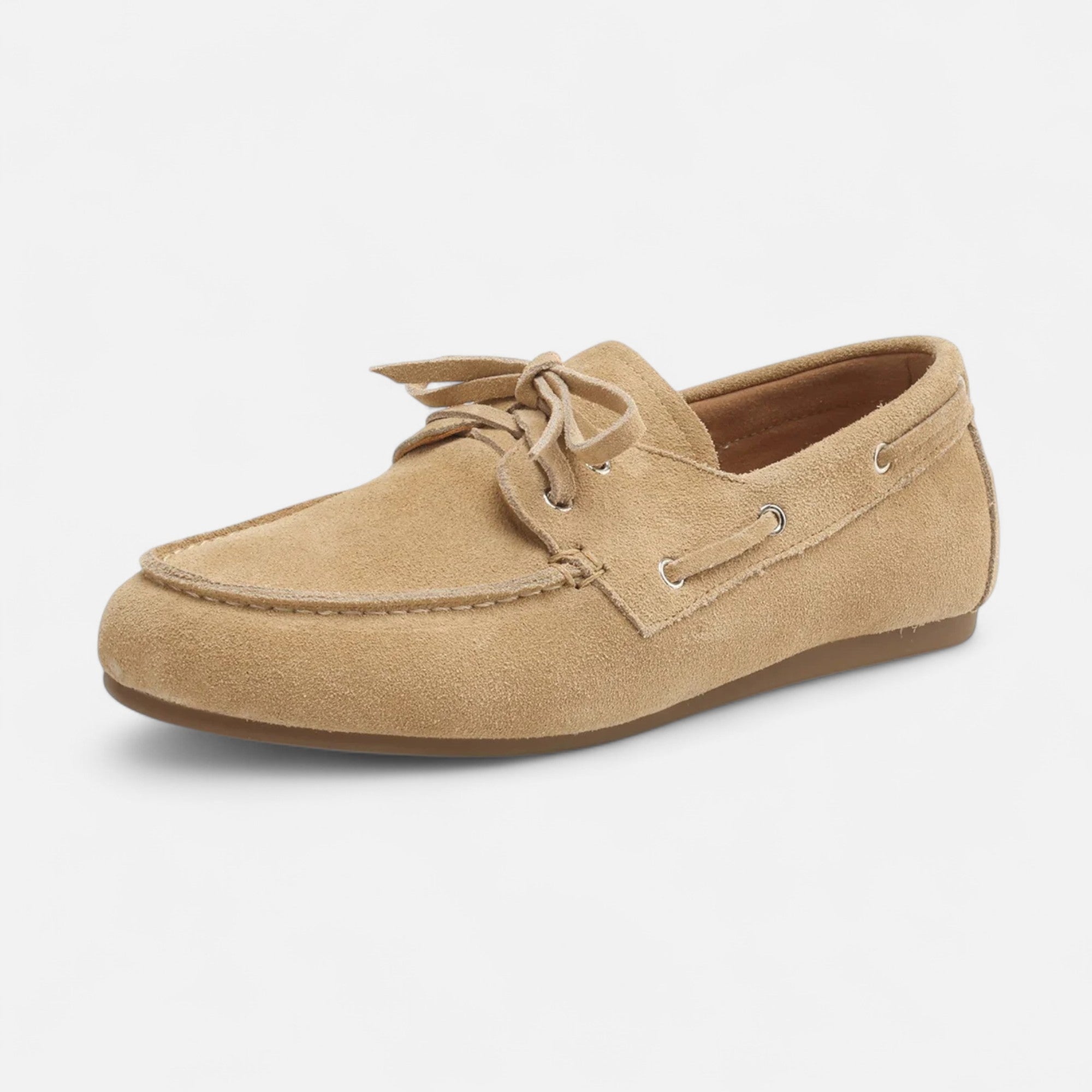 Loranziomode | Mocassins Femme Daim Élégance Classique