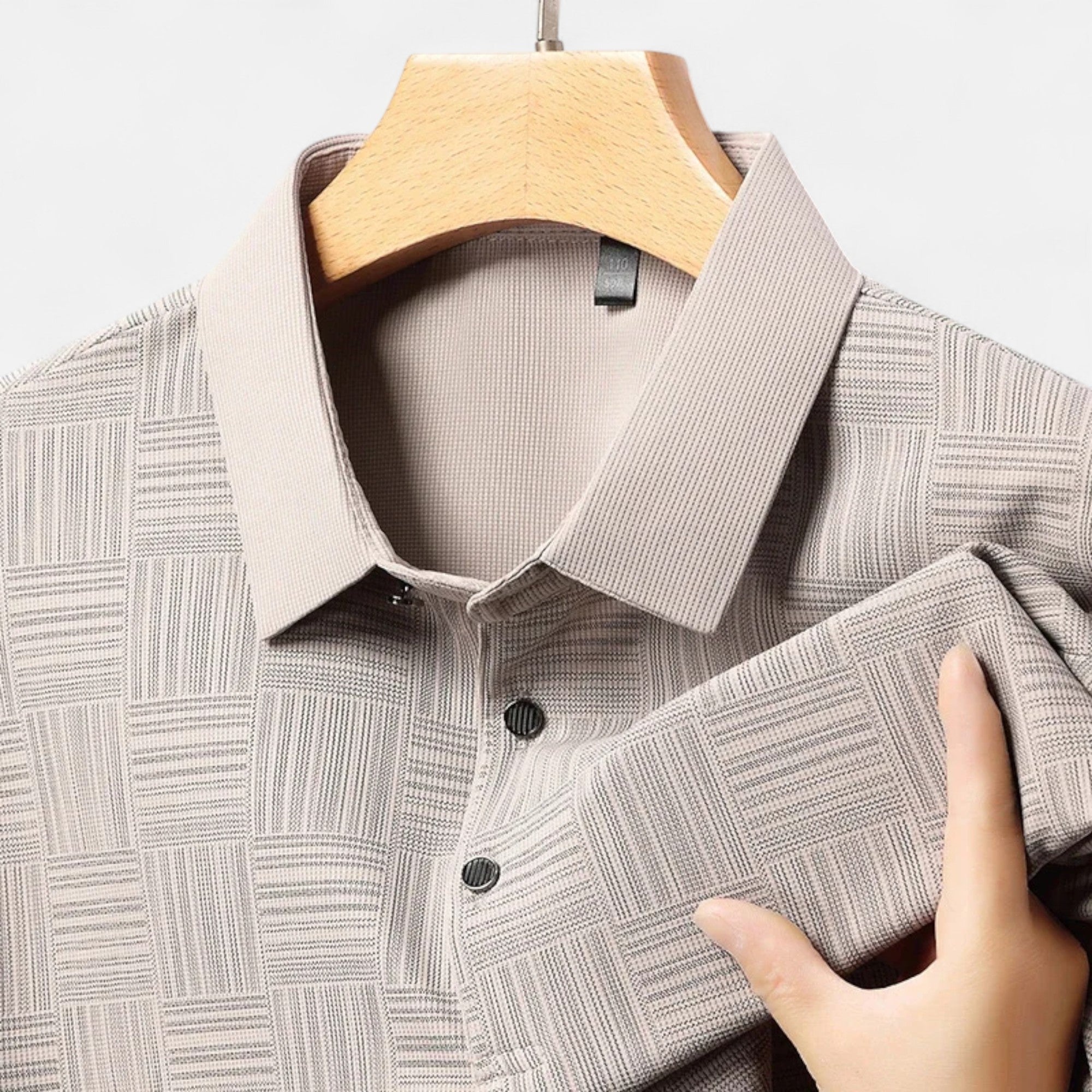 Loranziomode | Polo Homme Imprimé Élégance Décontractée