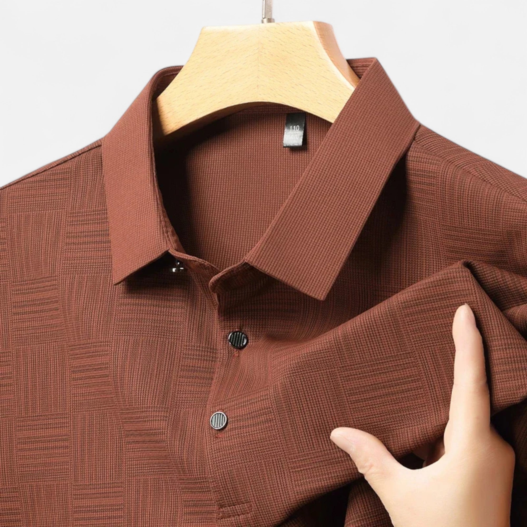 Loranziomode | Polo Homme Imprimé Élégance Décontractée