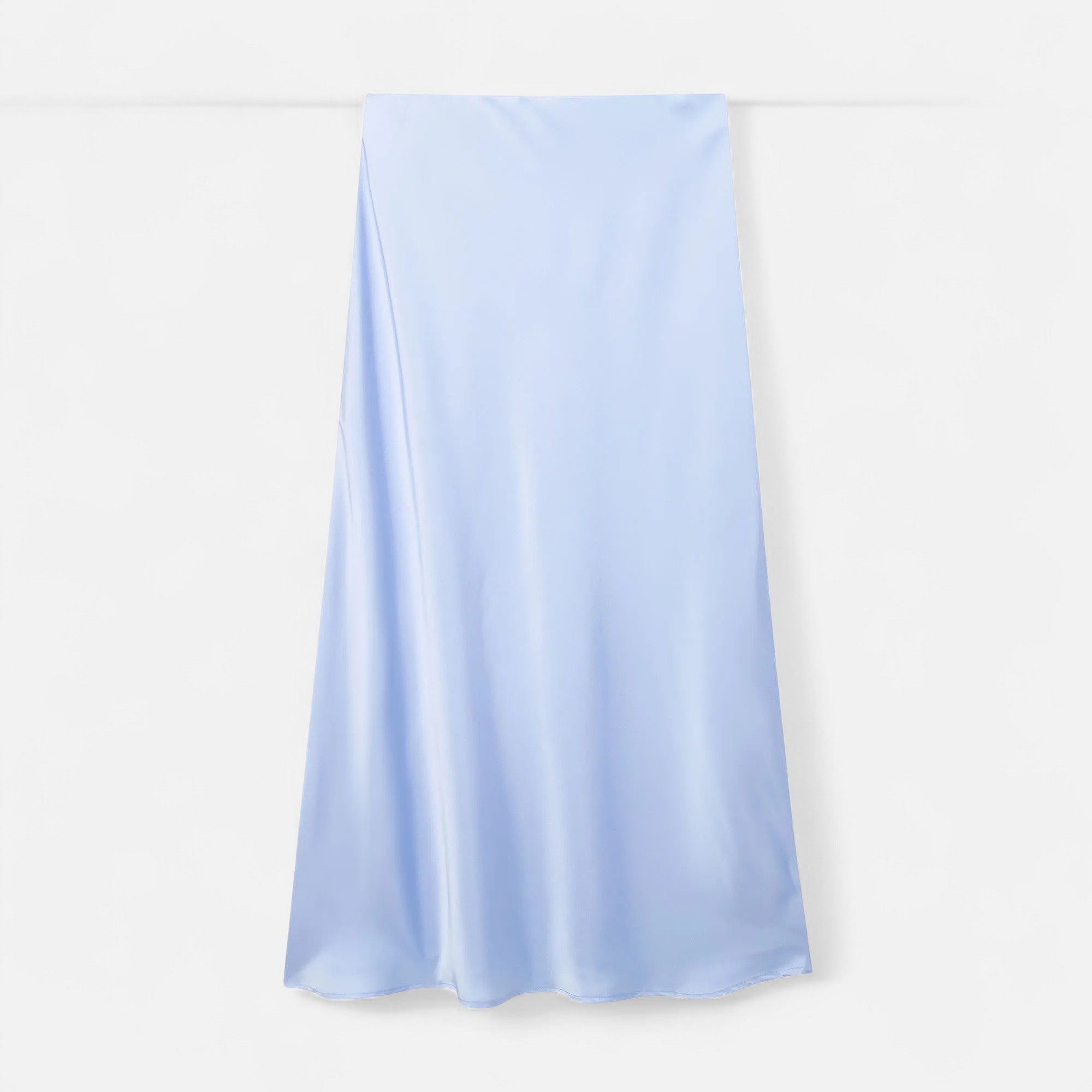 Loranziomode | Jupe Midi Femme Satin Intemporelle