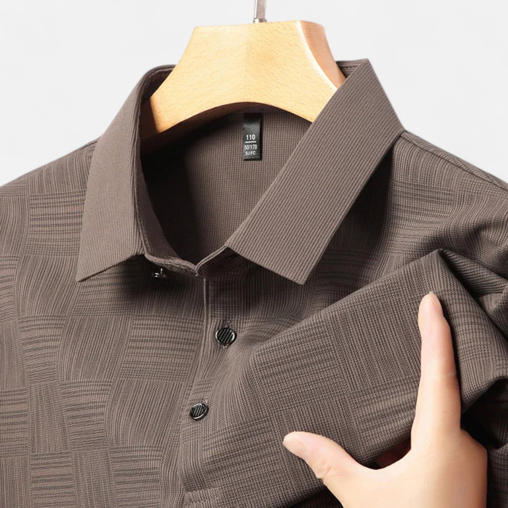 Loranziomode | Polo Homme Imprimé Élégance Décontractée