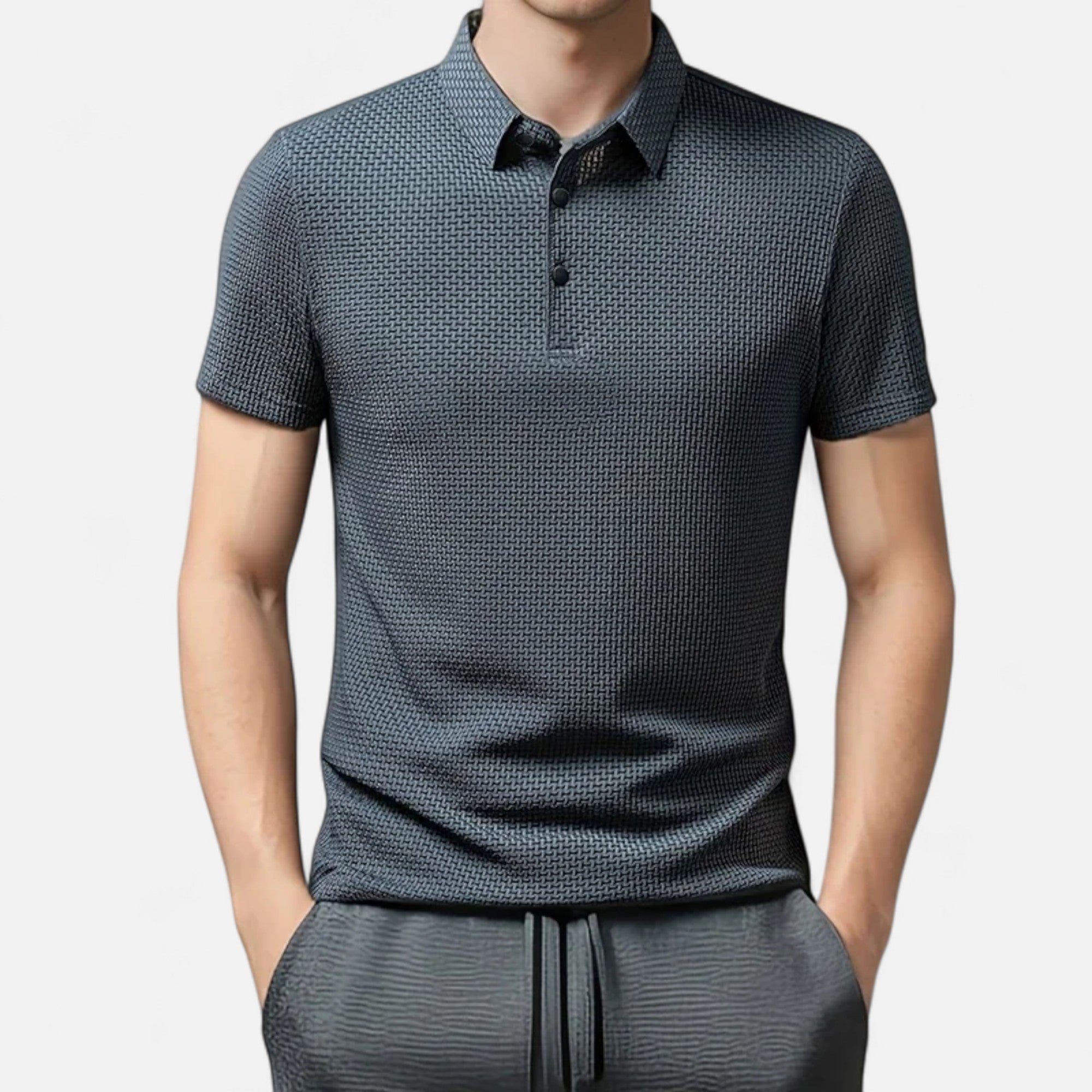 Loranziomode | Polo Homme Manches Courtes Élégance Moderne