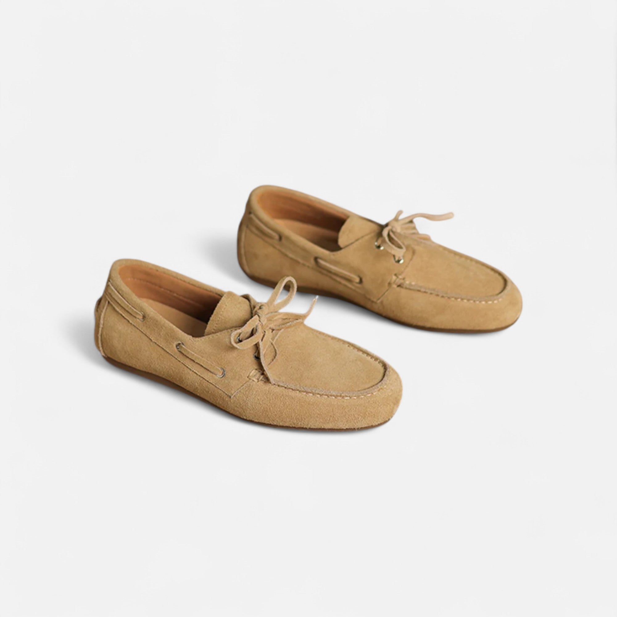 Loranziomode | Mocassins Femme Daim Élégance Classique