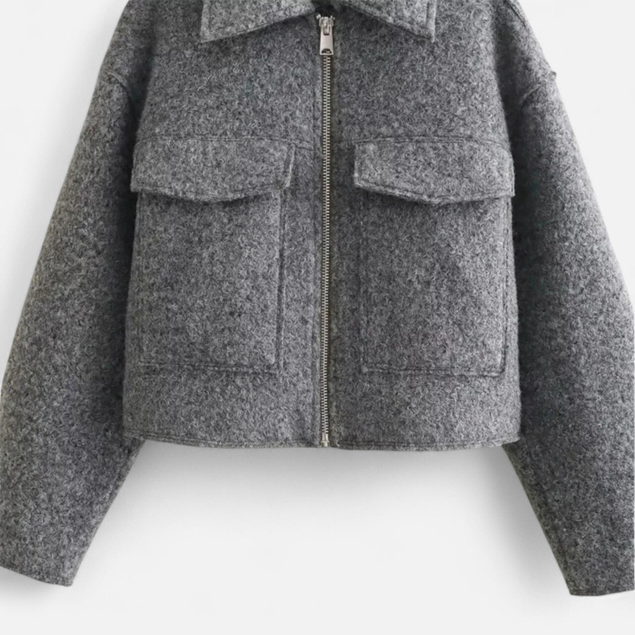 Loranziomode | Veste Femme Courte Tweed Élégance