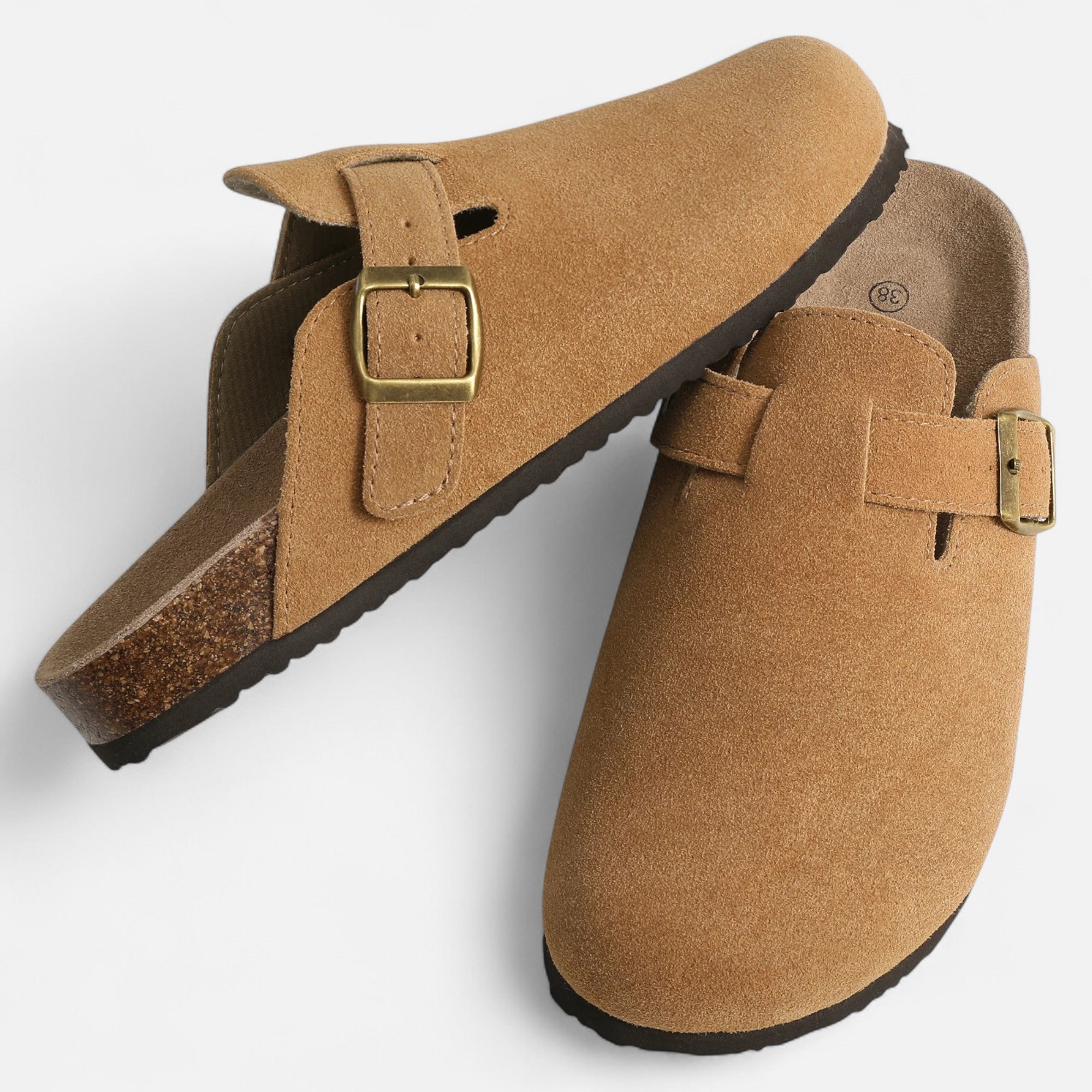 Loranziomode | Mules Femme Daim Liège Classiques