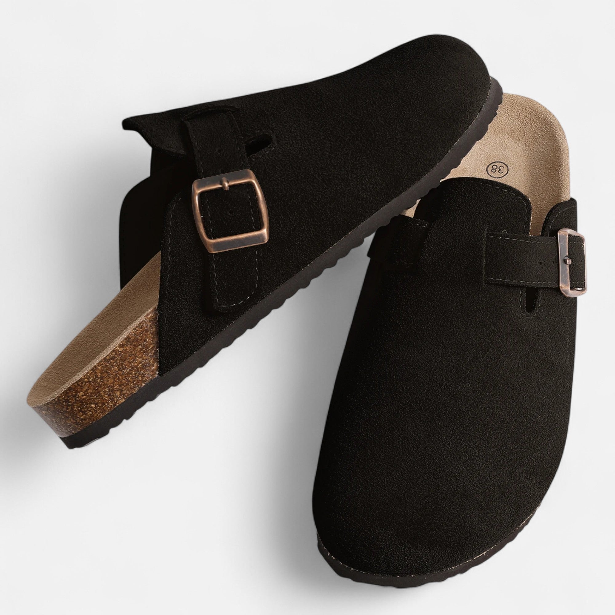 Loranziomode | Mules Femme Daim Liège Classiques