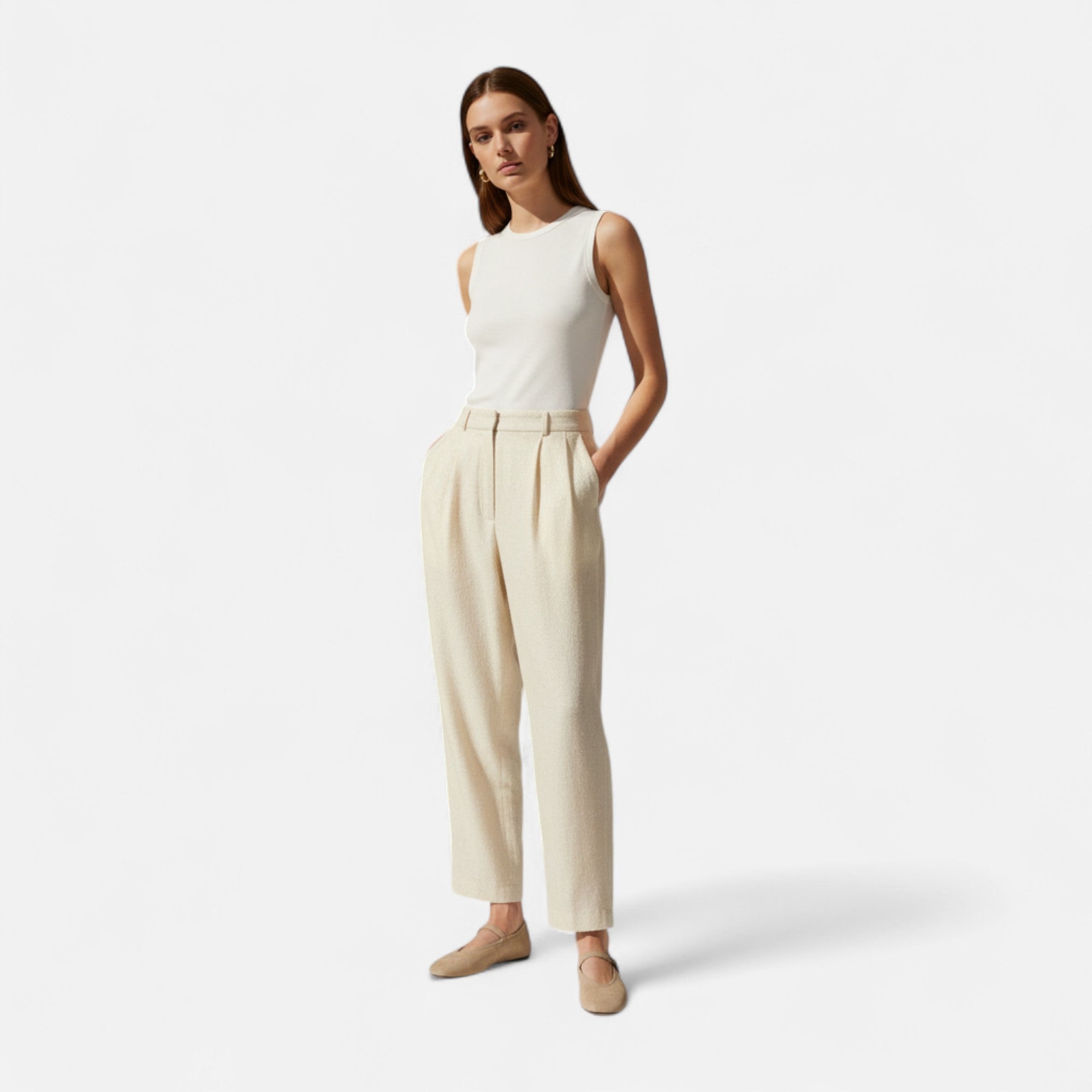 Loranziomode | Ballerines Femme Cuir Souple Élégance Classique