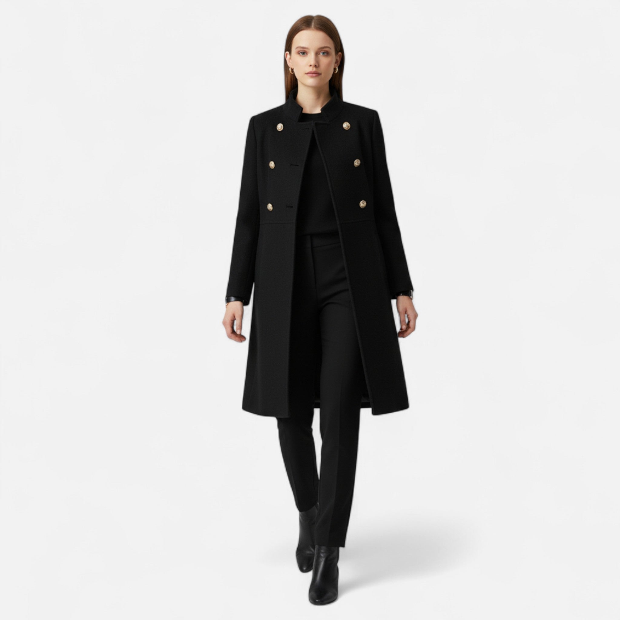 Loranziomode | Manteau Femme en Laine – Élégance Automnale