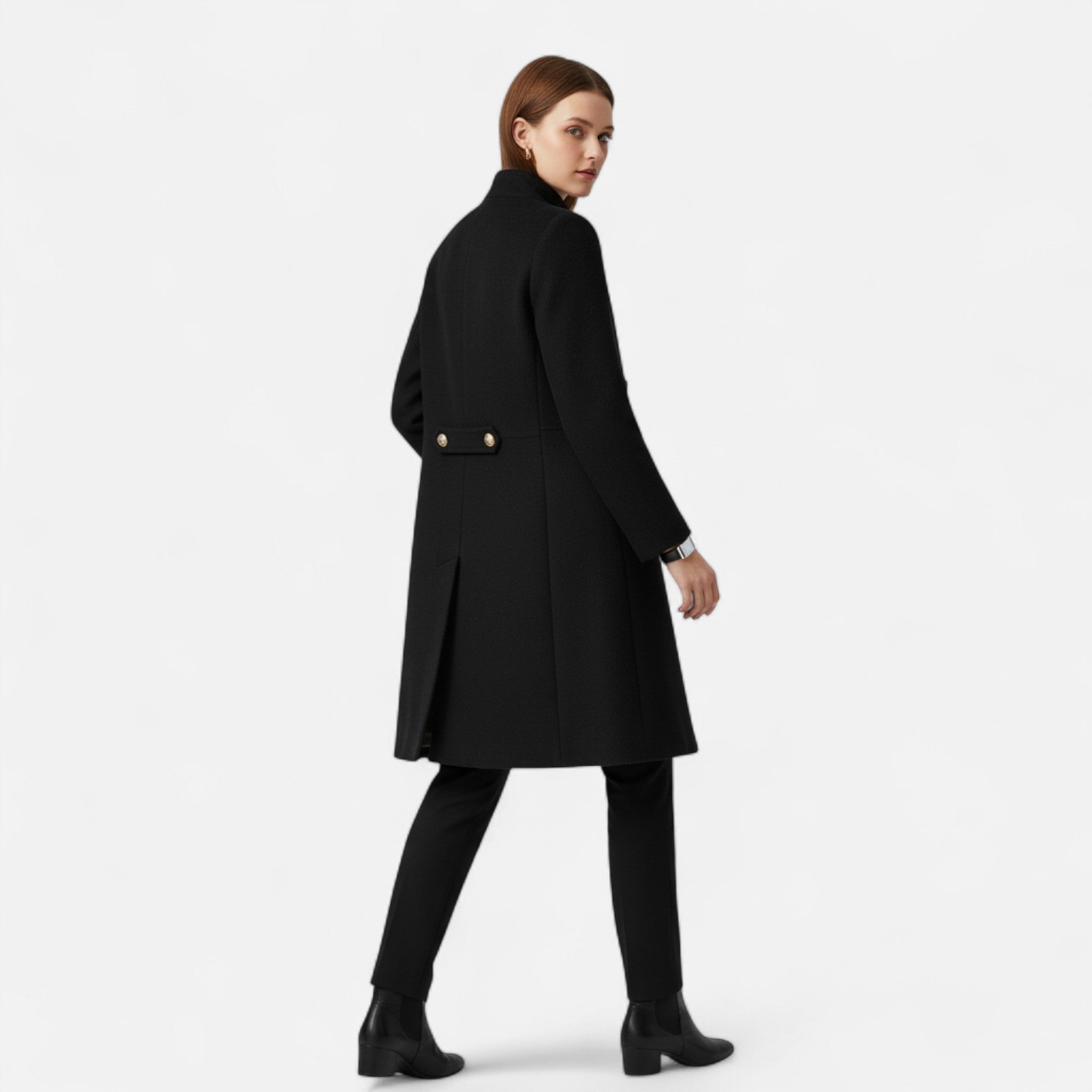 Loranziomode | Manteau Femme en Laine – Élégance Automnale