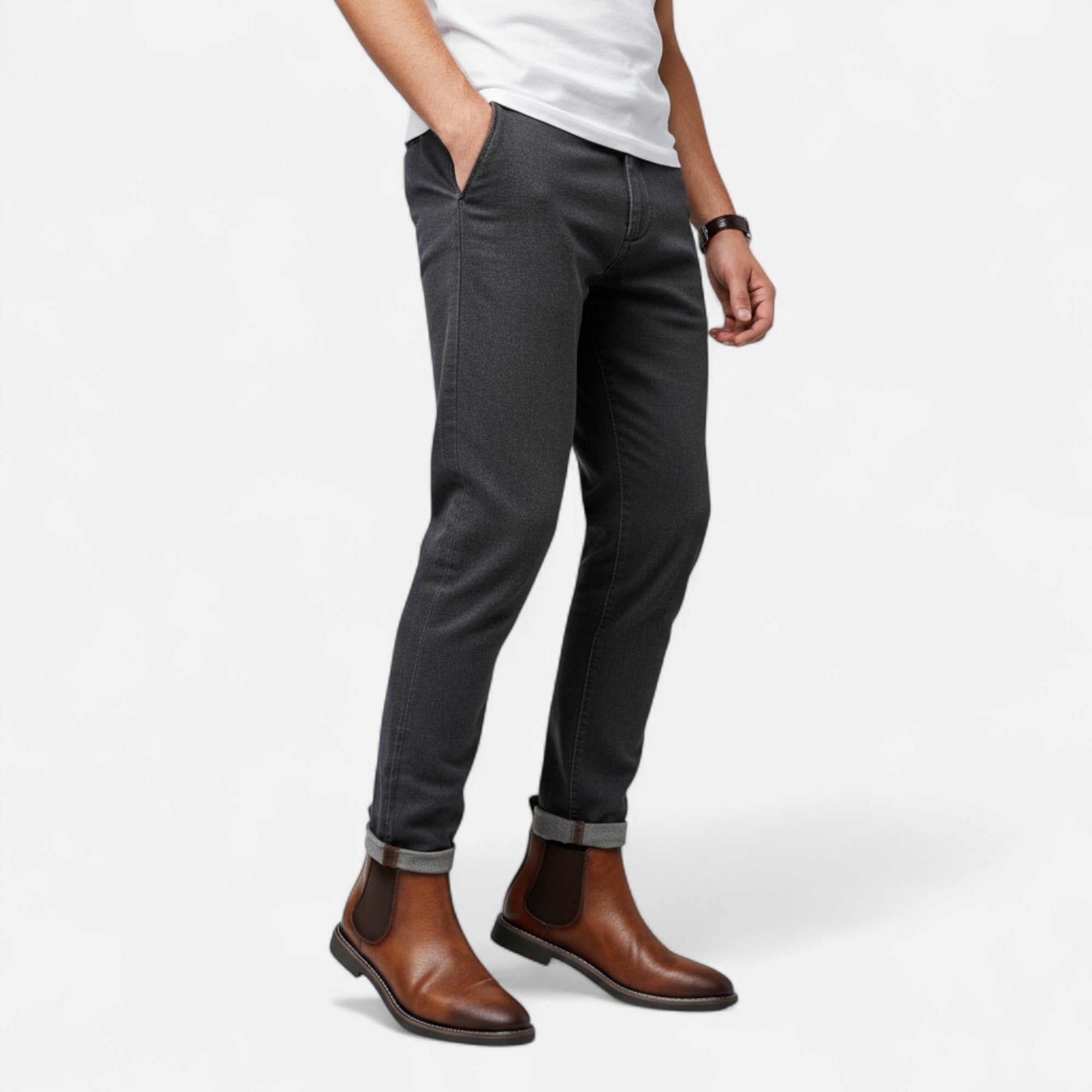Loranziomode | Bottines Chelsea Homme Élégance Classique