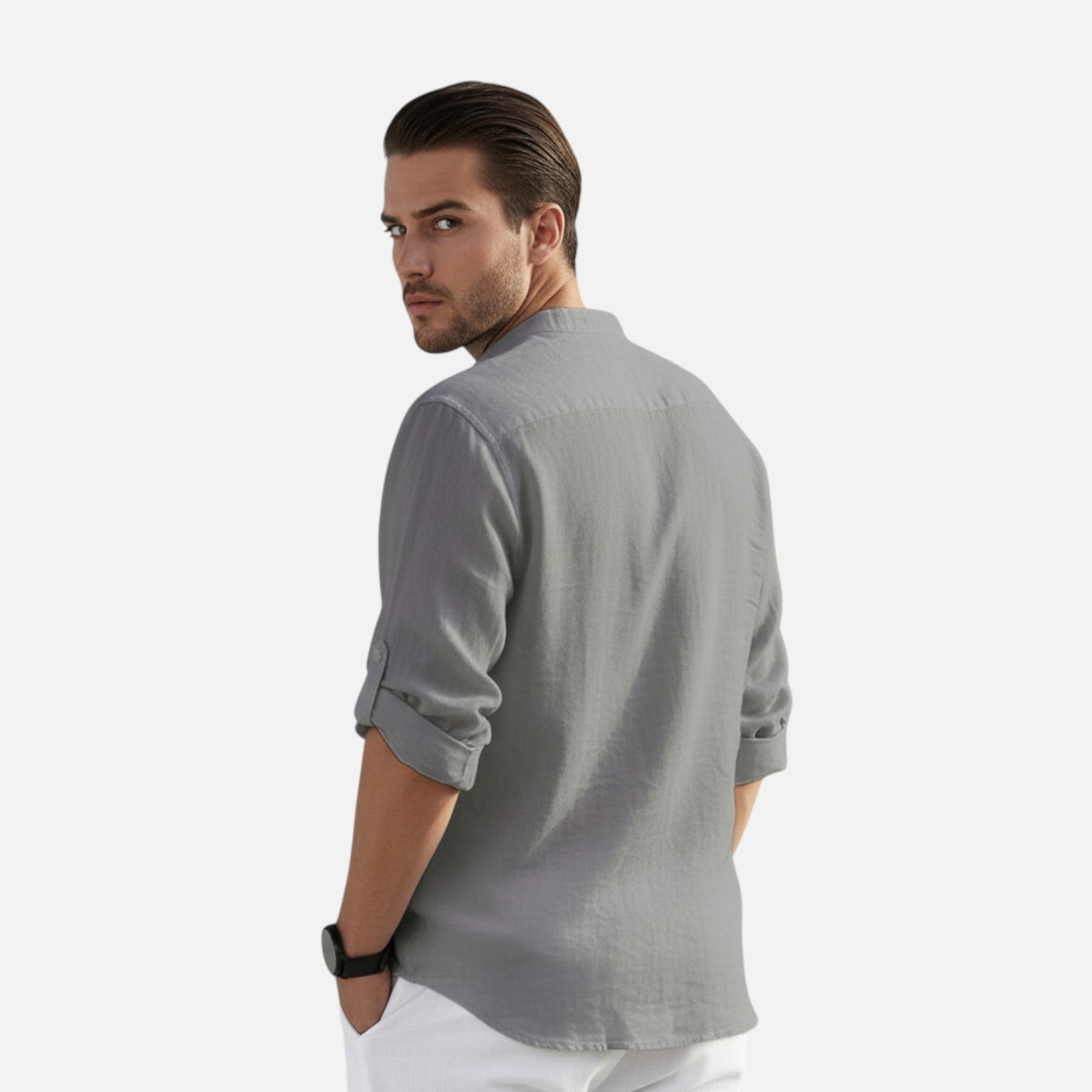 Loranziomode | Chemise Homme Lin Coton Héritage