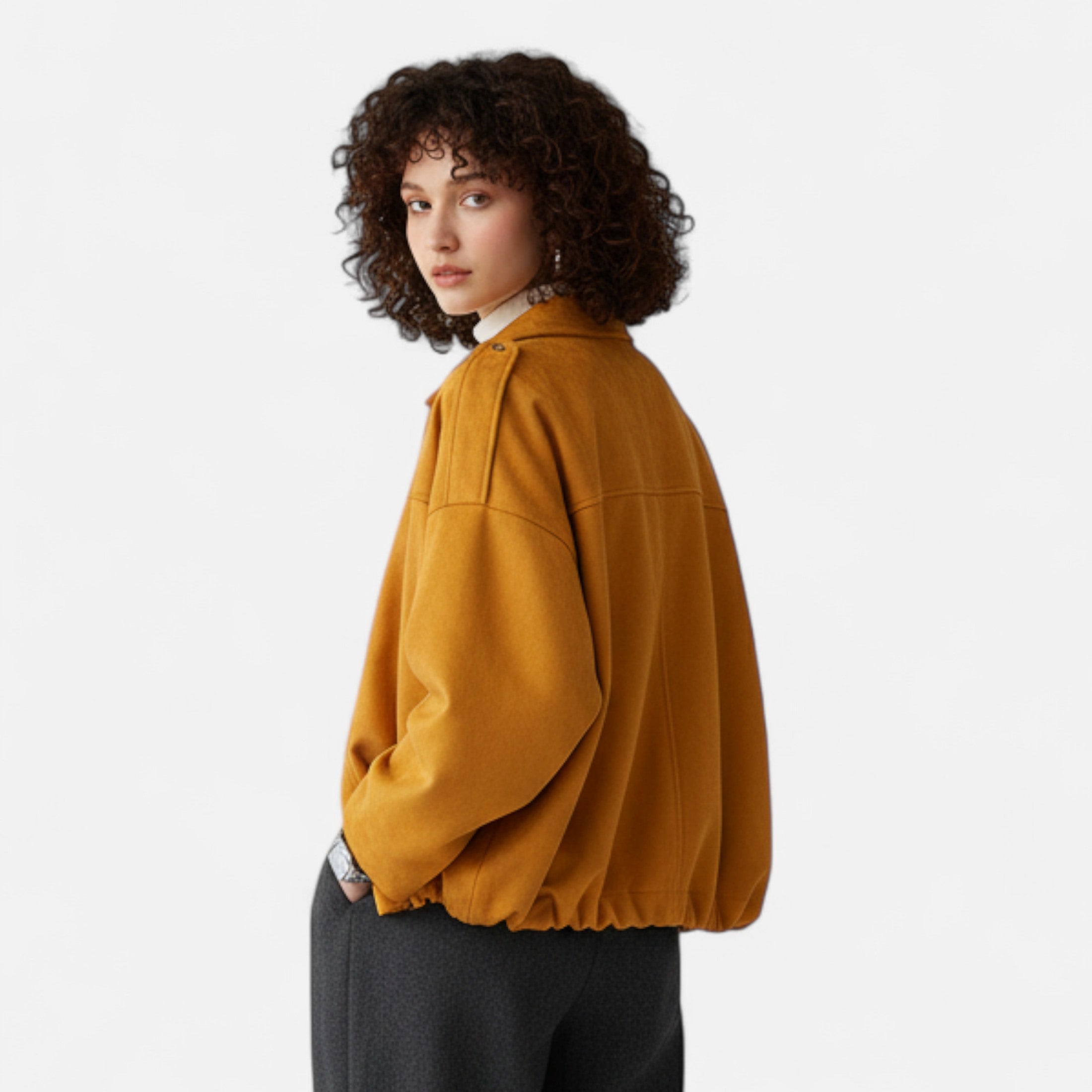 Loranziomode | Veste Femme Col Rabattu Vintage