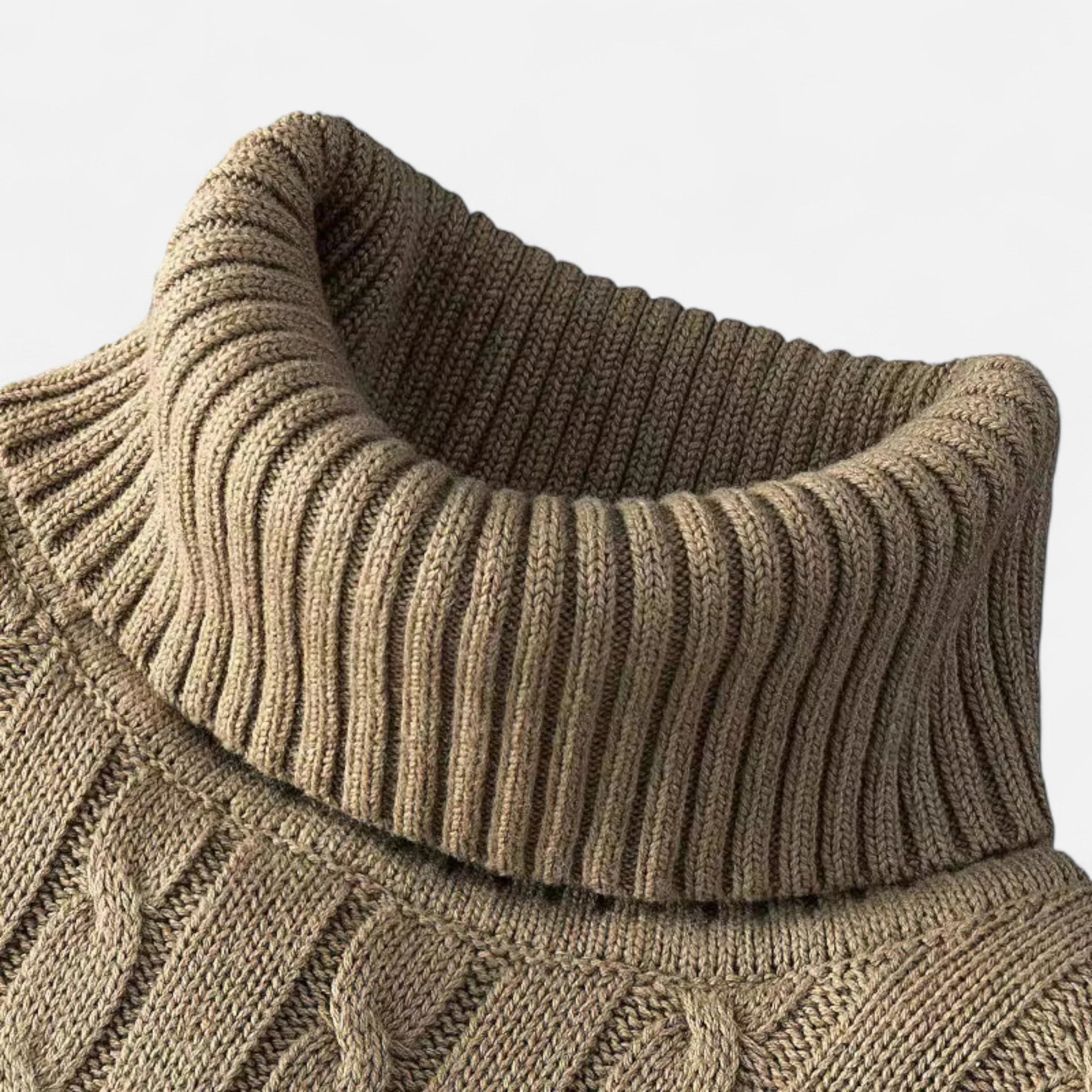 Loranziomode | Pull Homme Col Haut Héritage Classique