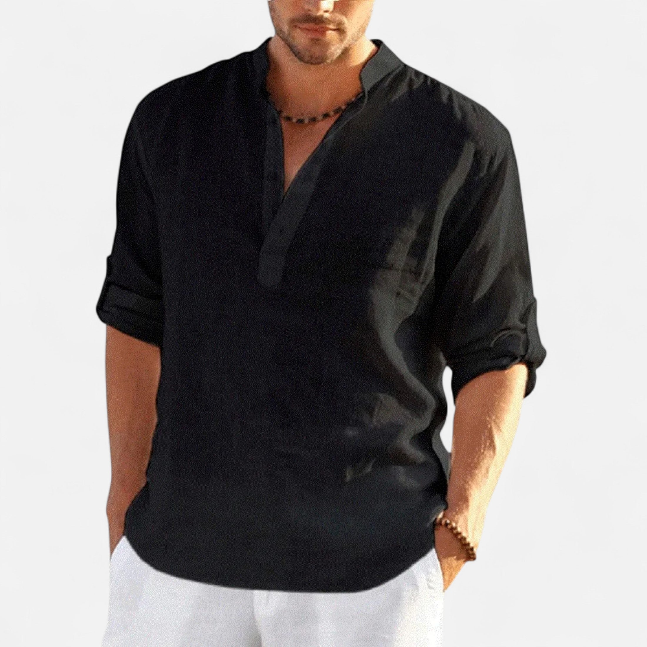 Loranziomode | Chemise Homme Lin Coton Héritage