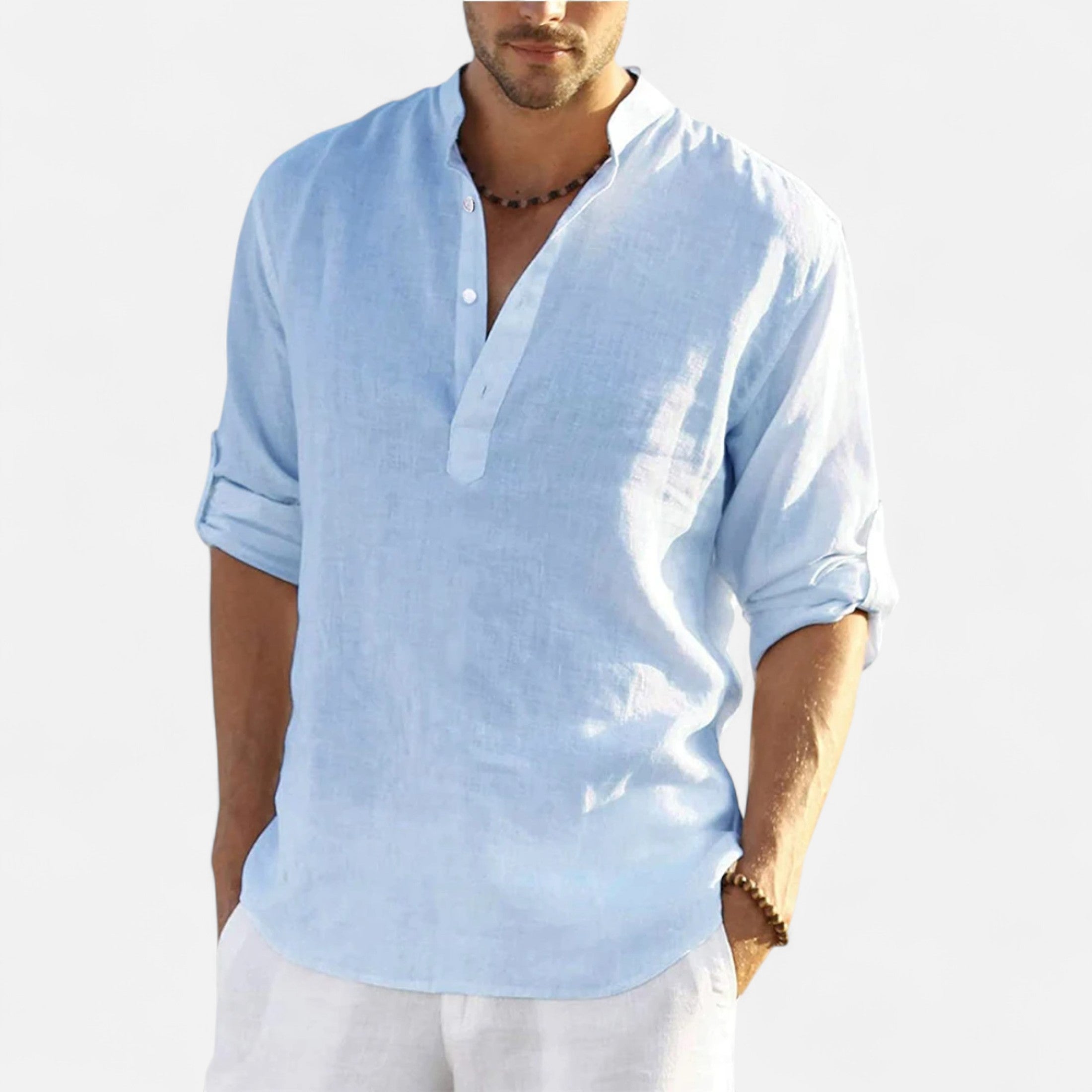 Loranziomode | Chemise Homme Lin Coton Héritage