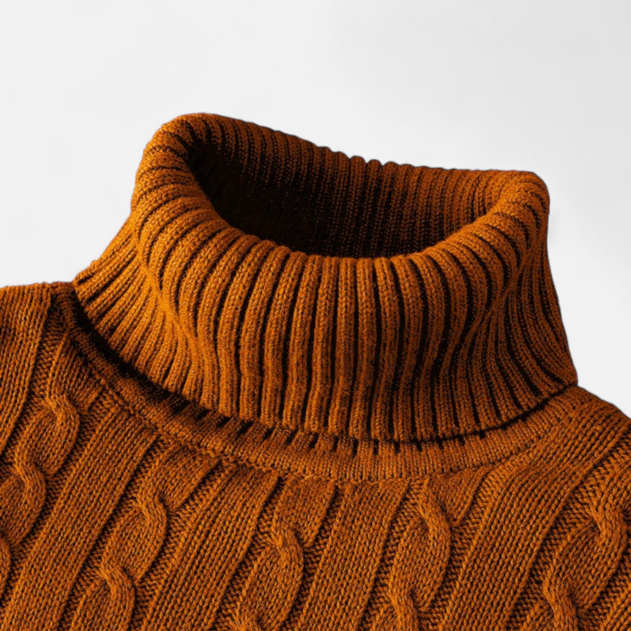 Loranziomode | Pull Homme Col Haut Héritage Classique