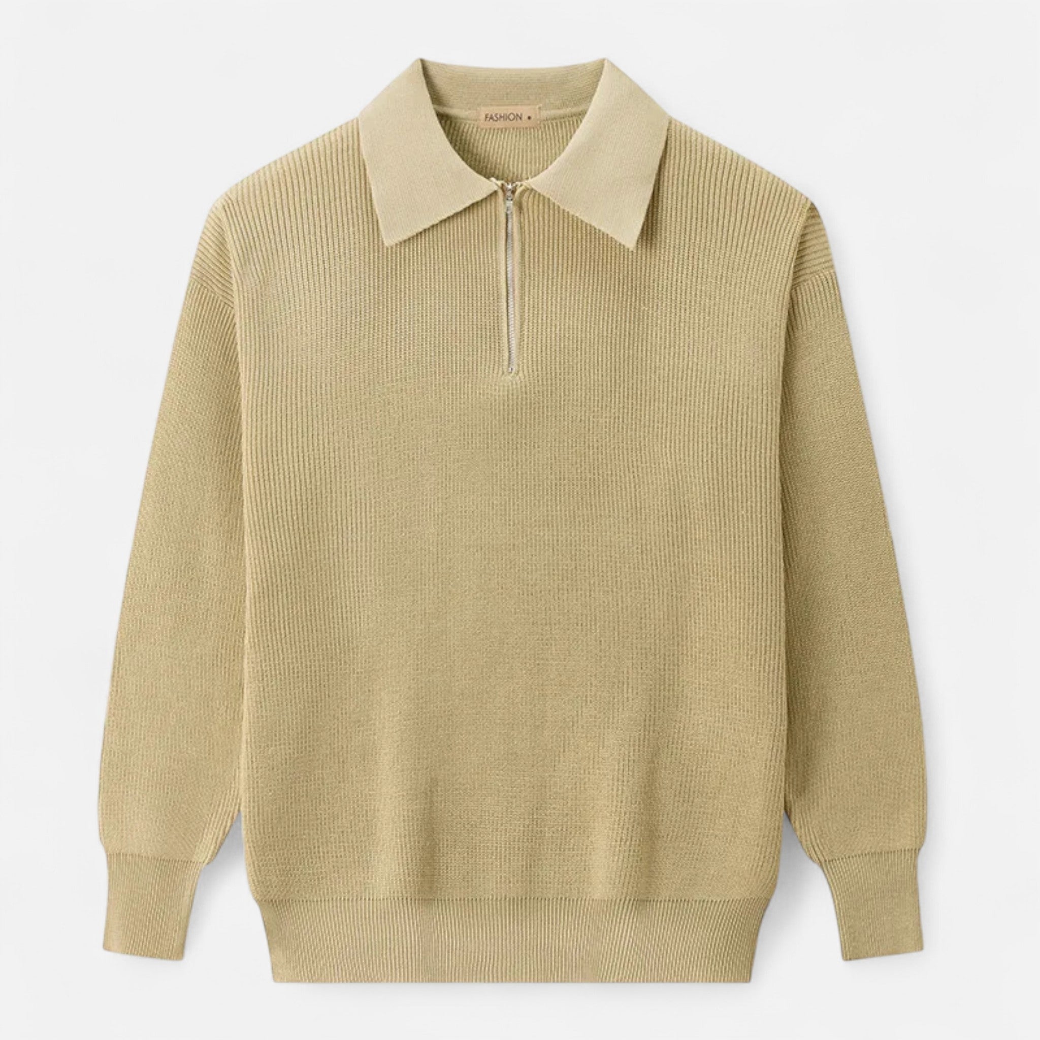 Loranziomode | Pull Homme Col Rabattu – Élégance Tricotée