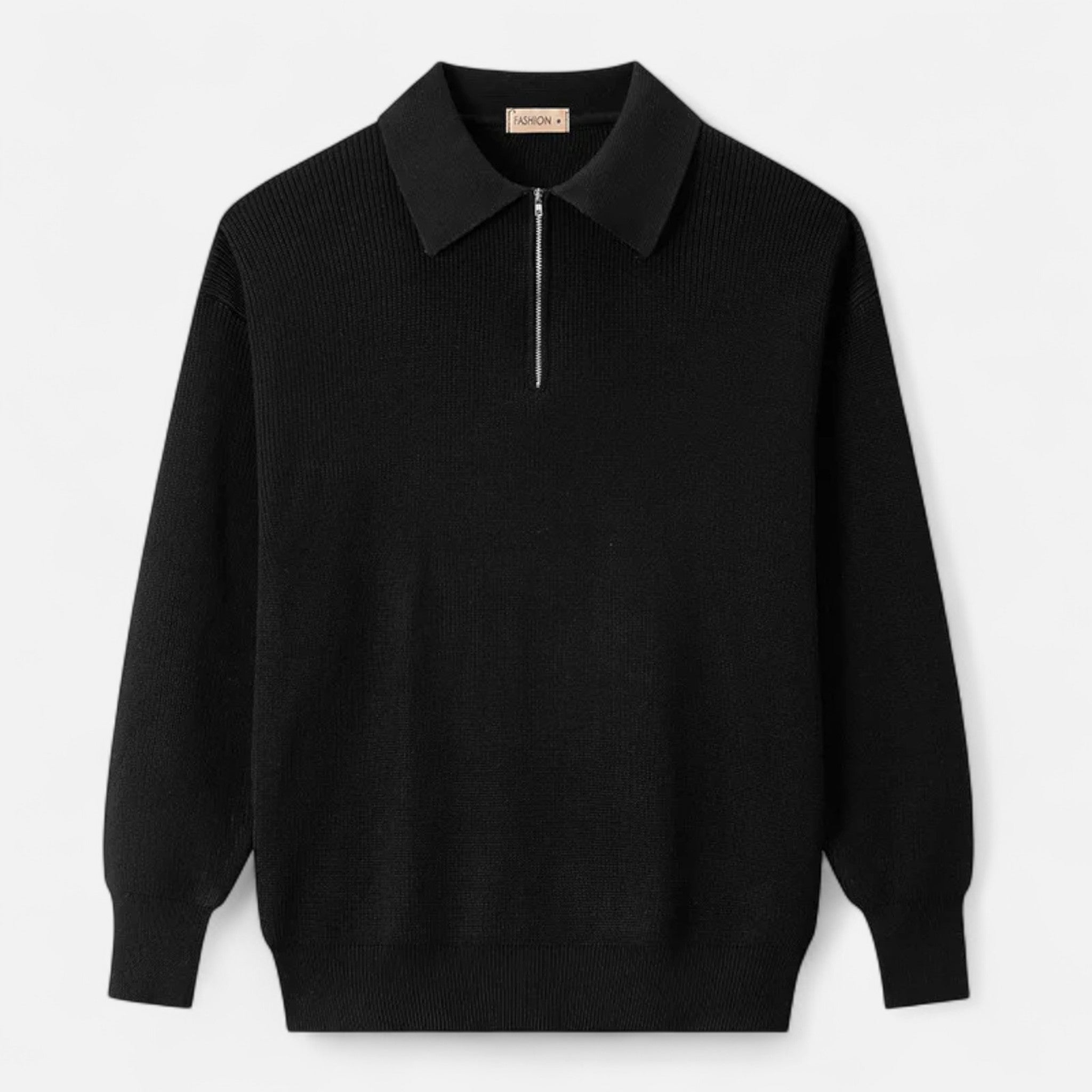 Loranziomode | Pull Homme Col Rabattu – Élégance Tricotée