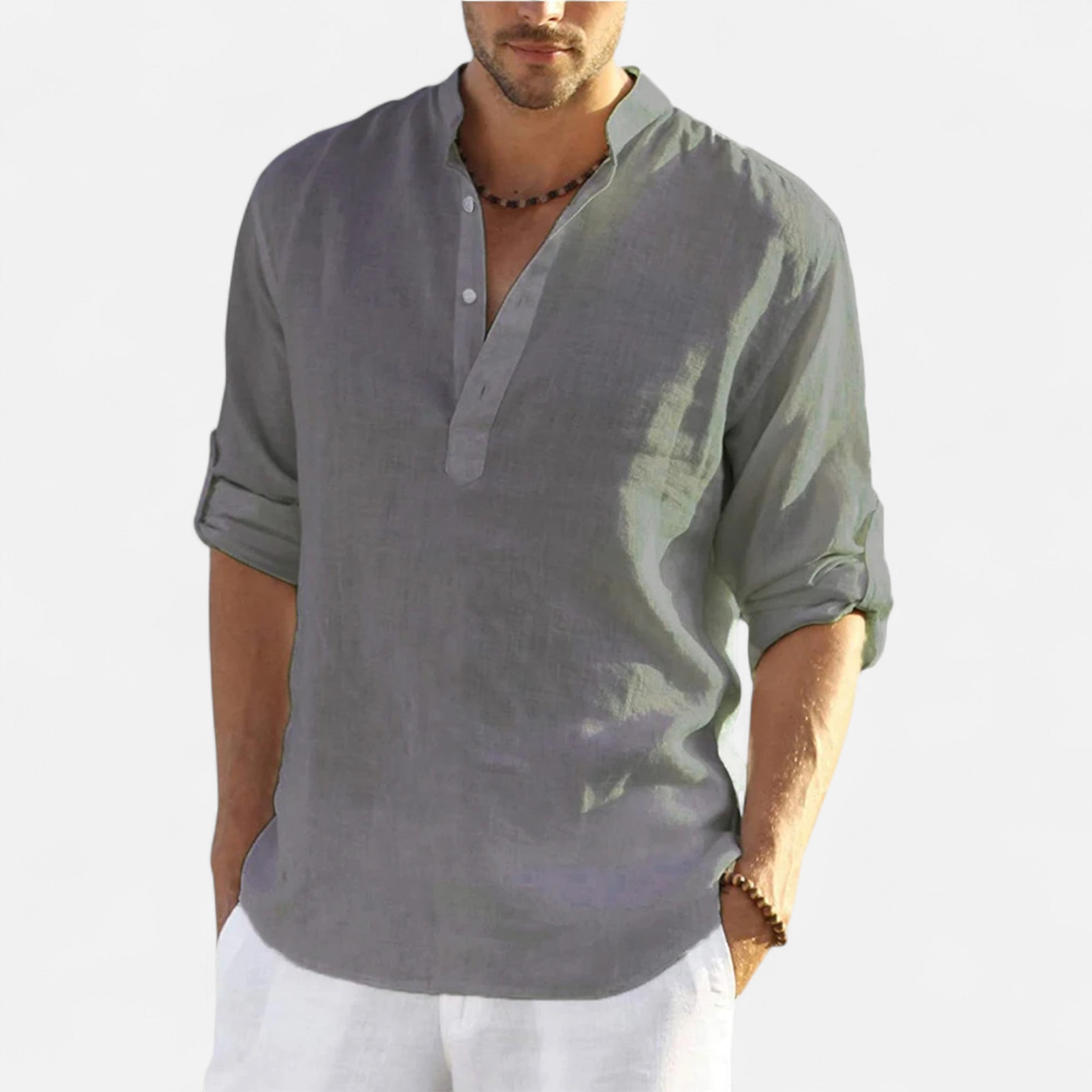 Loranziomode | Chemise Homme Lin Coton Héritage