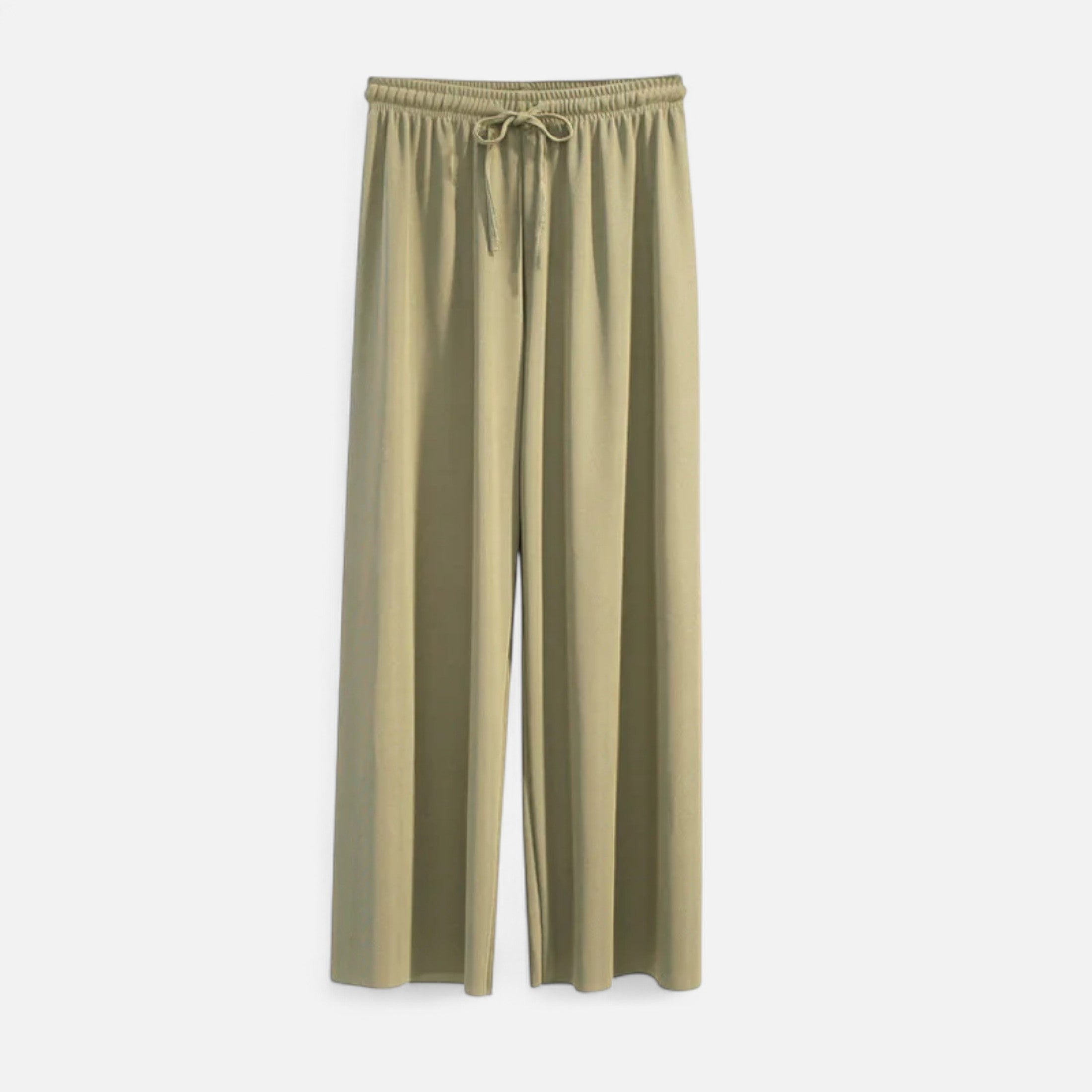 Loranziomode | Pantalon Femme Plissé Jambes Amples