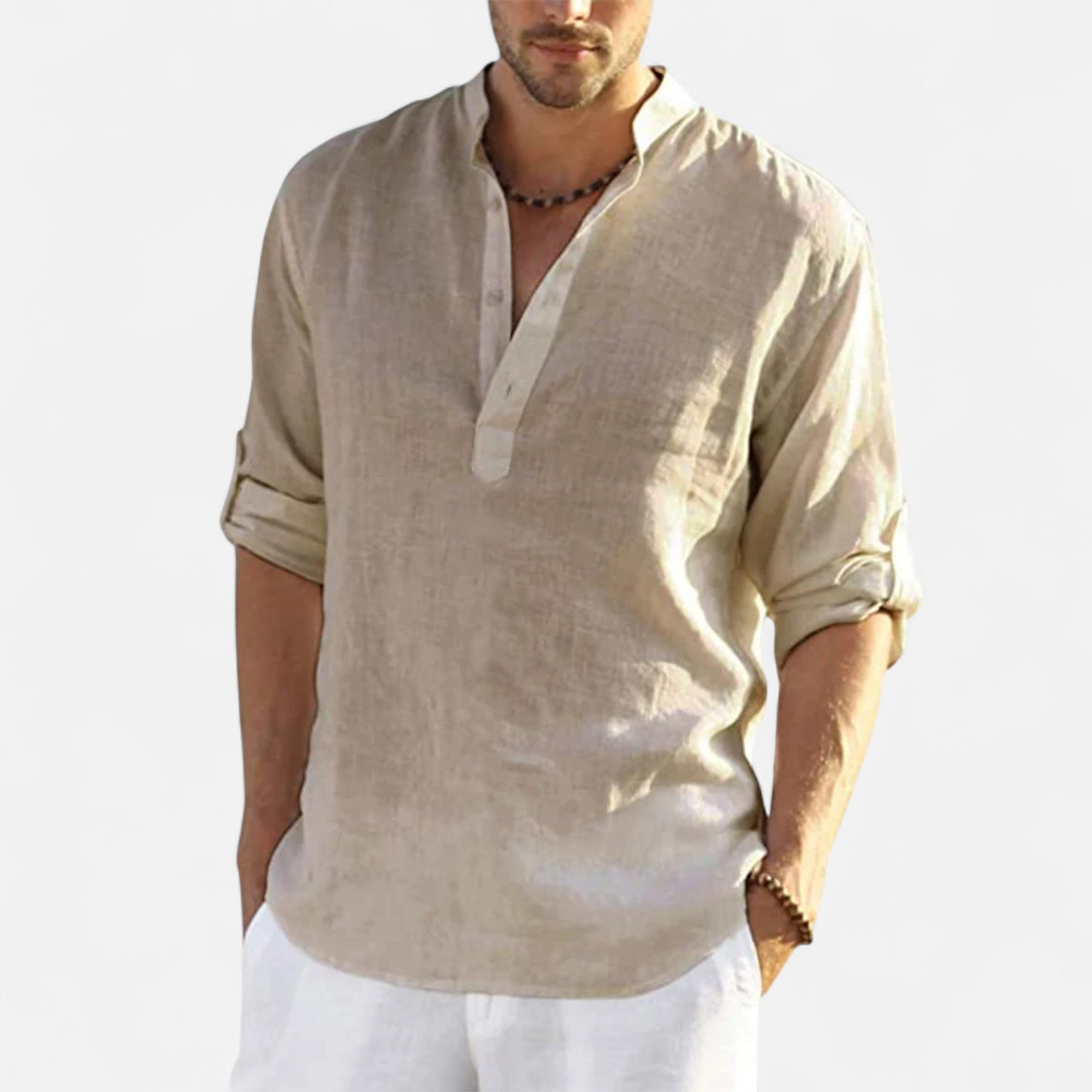 Loranziomode | Chemise Homme Lin Coton Héritage