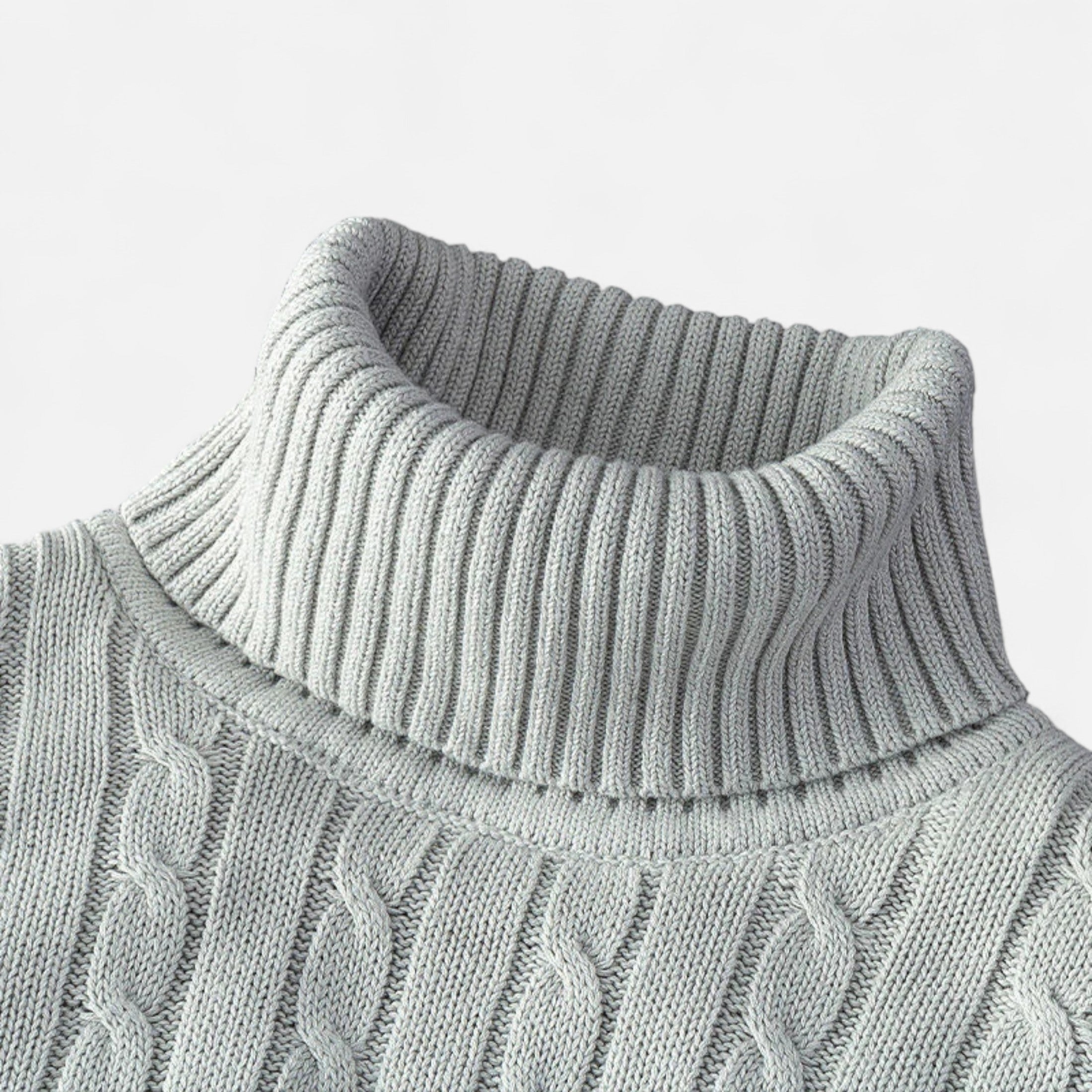 Loranziomode | Pull Homme Col Haut Héritage Classique