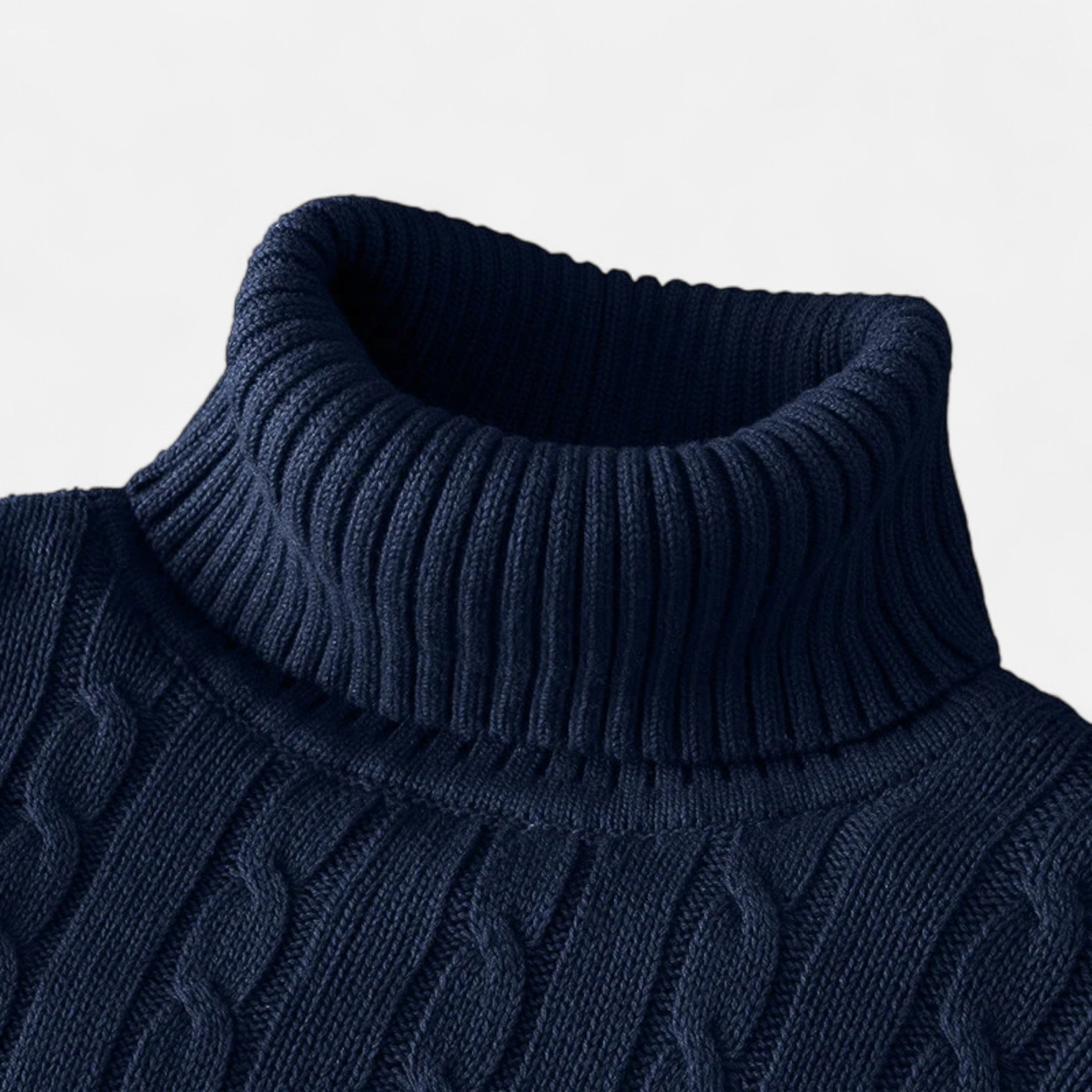 Loranziomode | Pull Homme Col Haut Héritage Classique