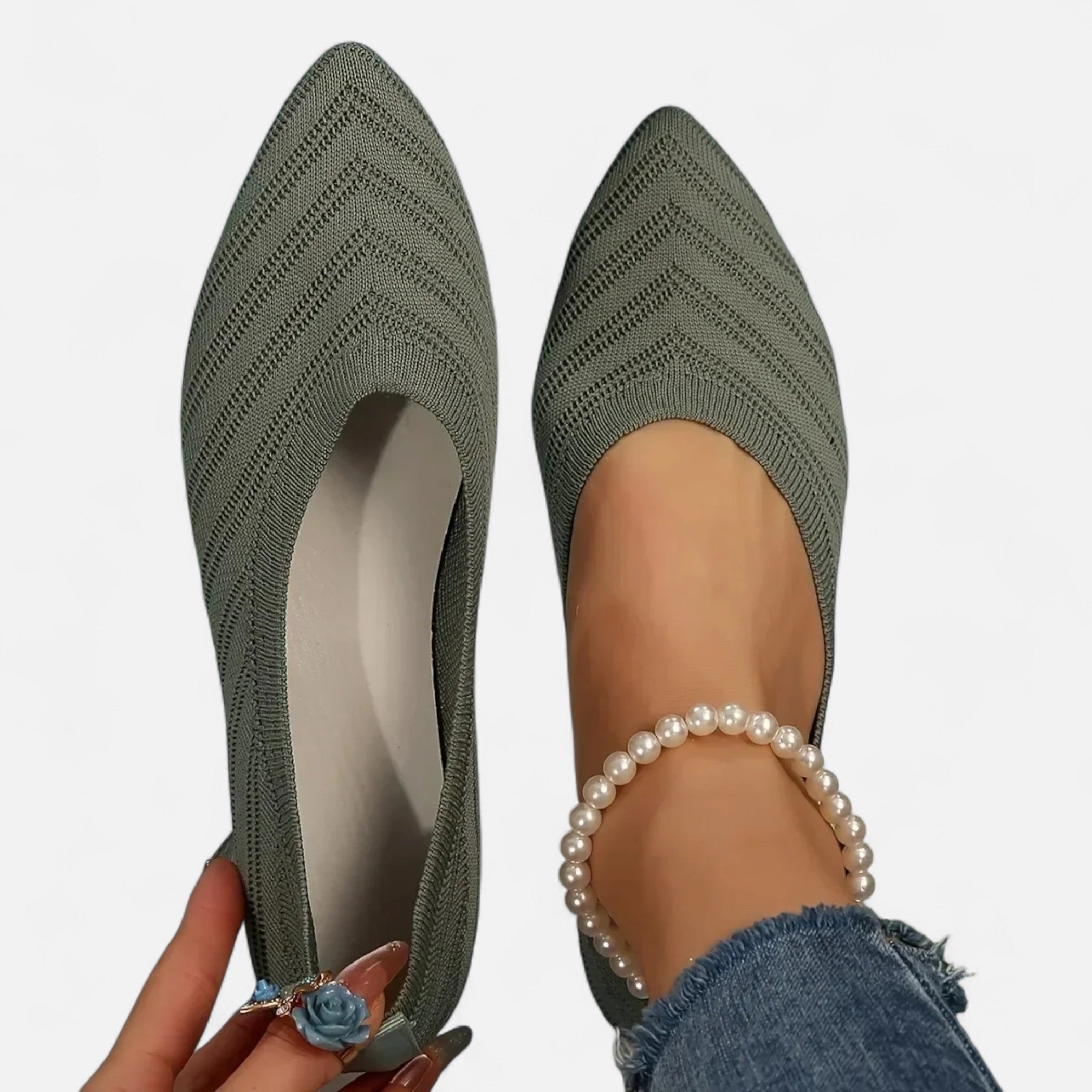 Loranziomode | Ballerines Femme Bout Pointu Élégantes