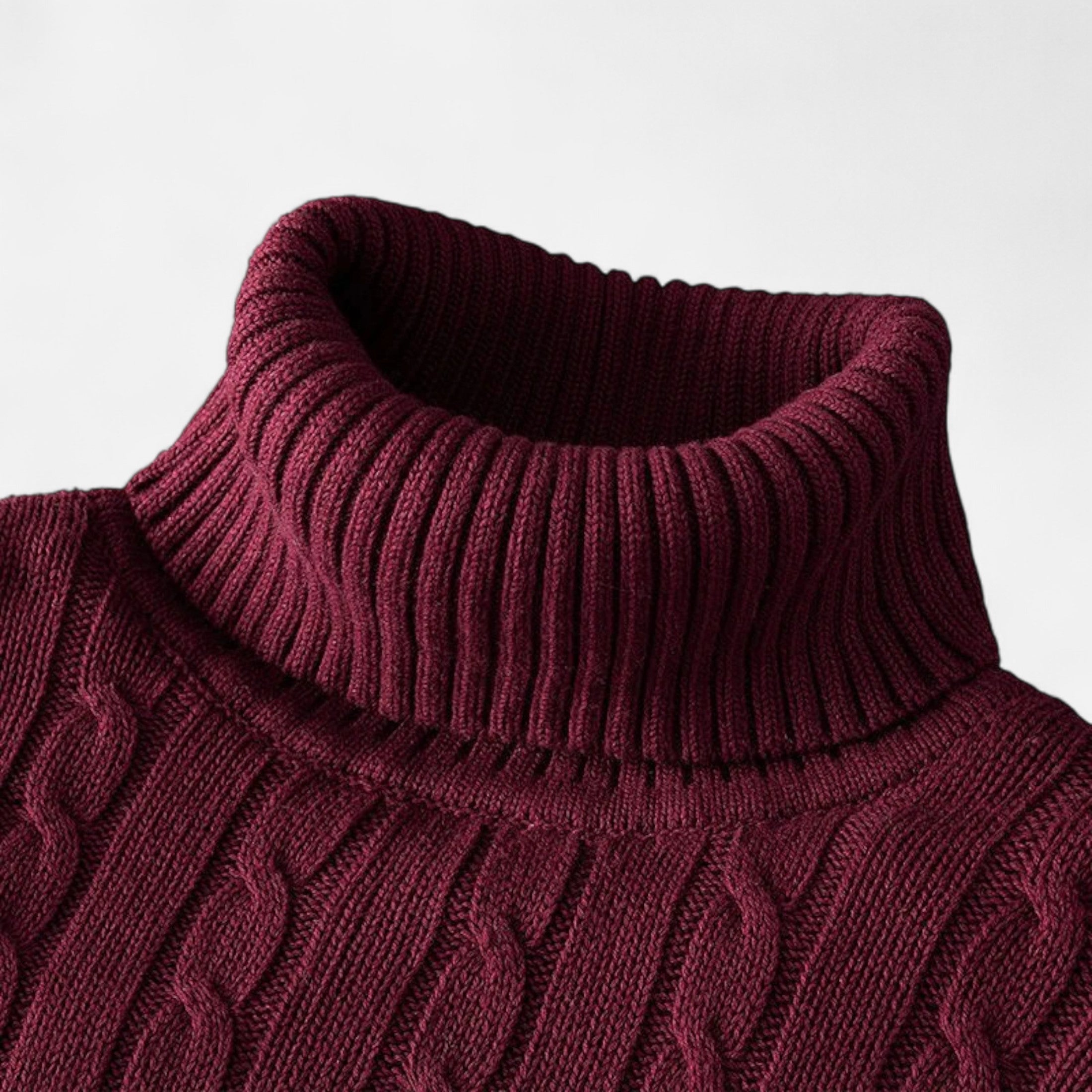 Loranziomode | Pull Homme Col Haut Héritage Classique