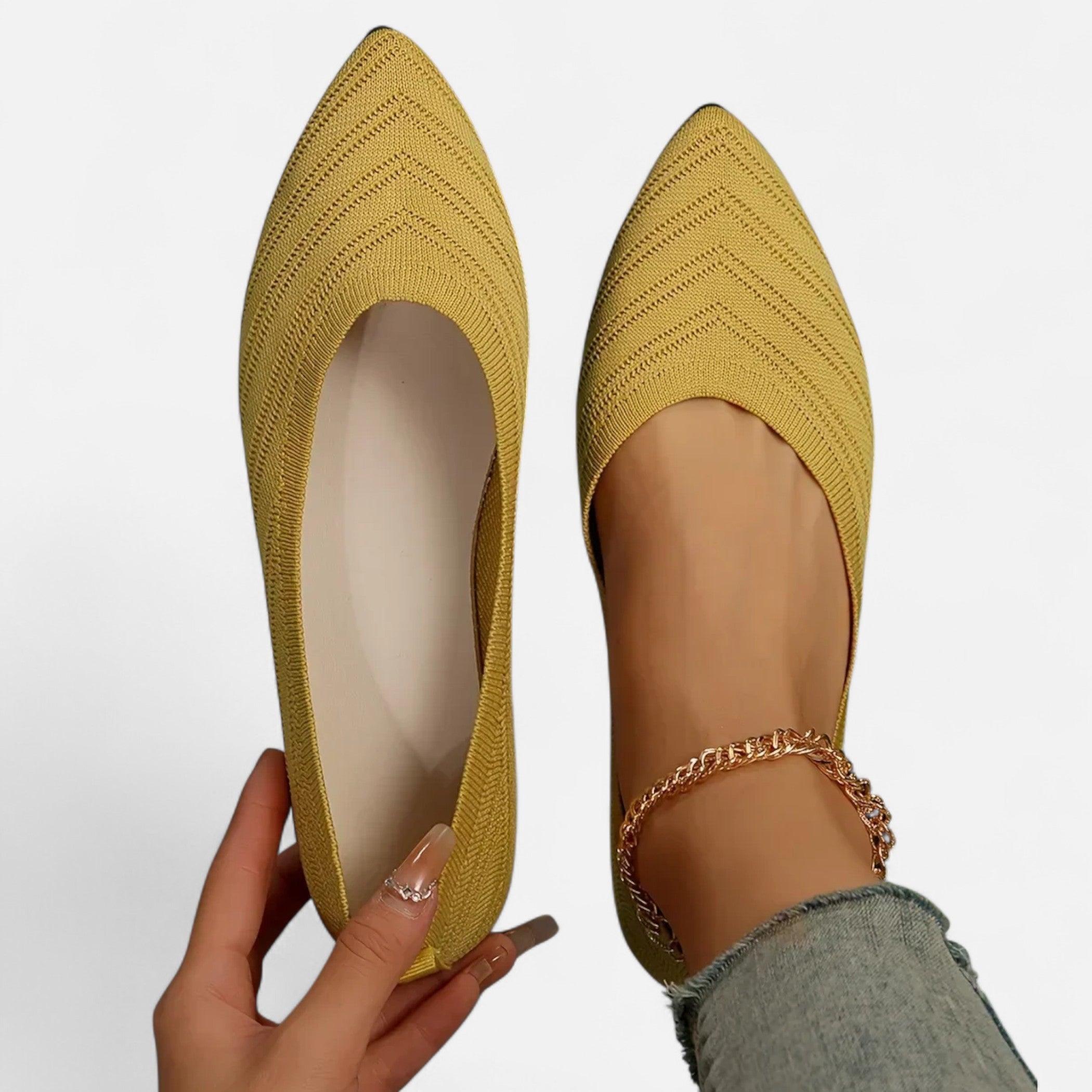 Loranziomode | Ballerines Femme Bout Pointu Élégantes