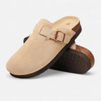 Loranziomode | Mules Femme Daim Liège Classiques