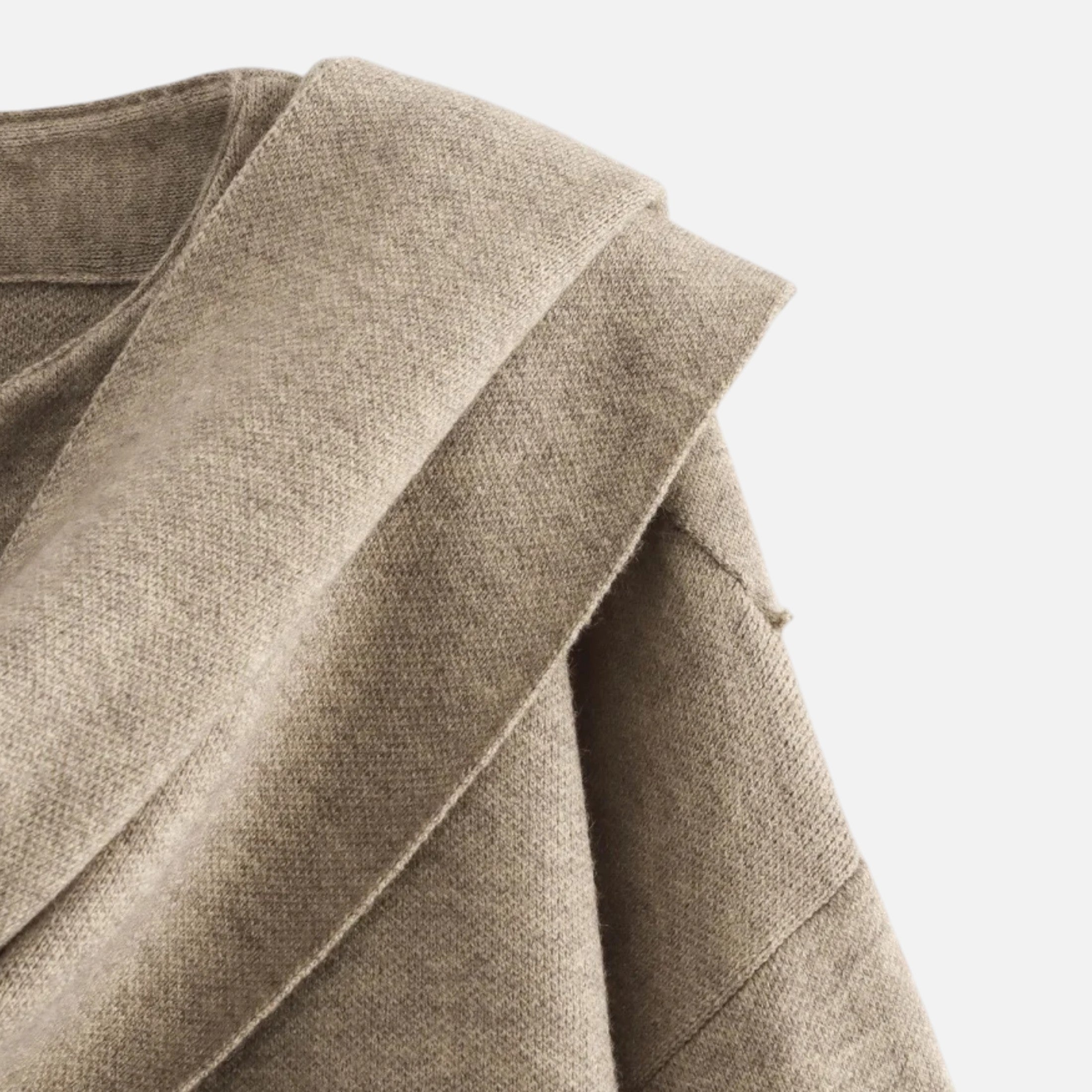 Loranziomode | Pull Manteau Femme Asymétrique Élégant