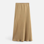 Loranziomode | Jupe Midi Femme Satin Intemporelle