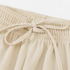 Loranziomode | Pantalon Femme Plissé Jambes Amples