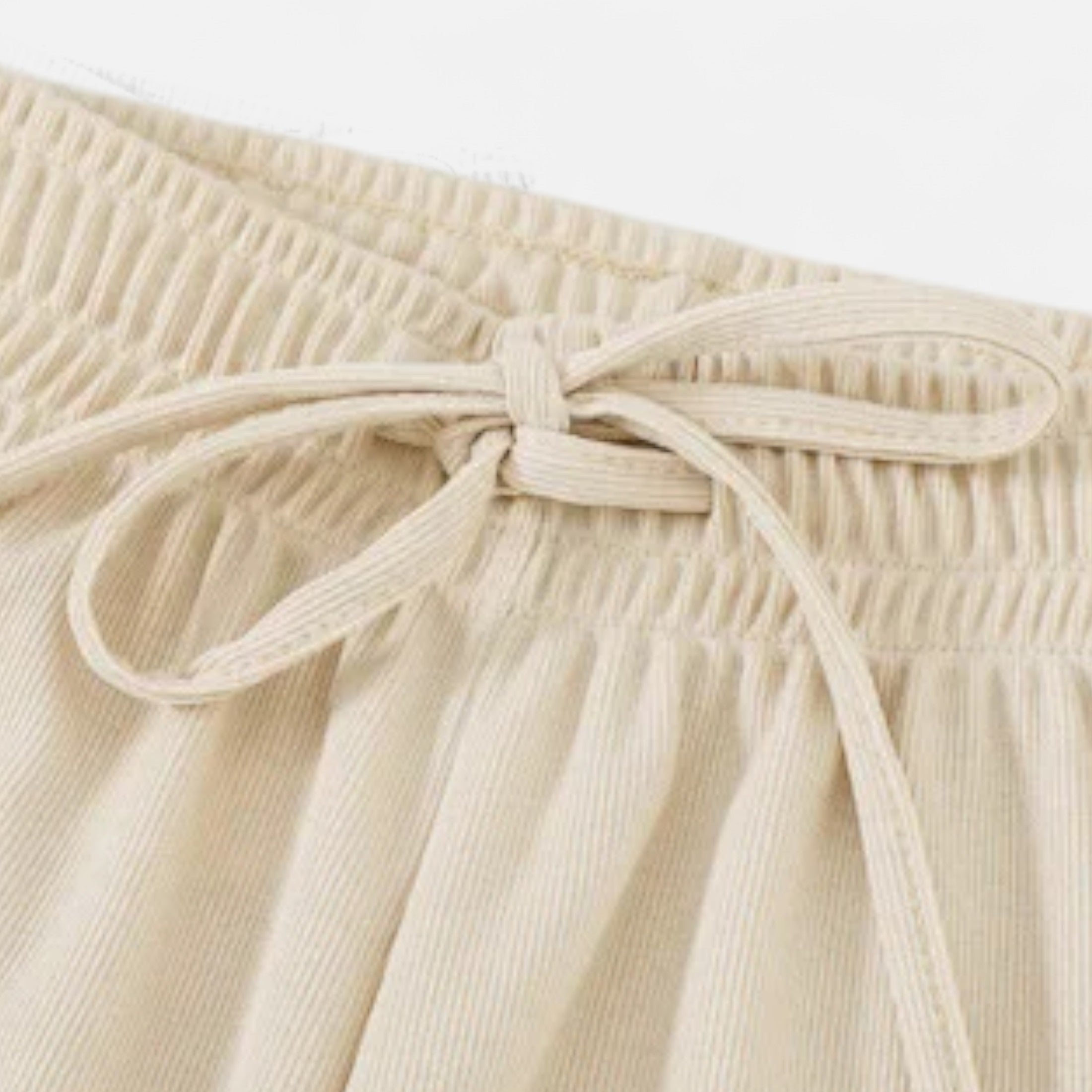 Loranziomode | Pantalon Femme Plissé Jambes Amples