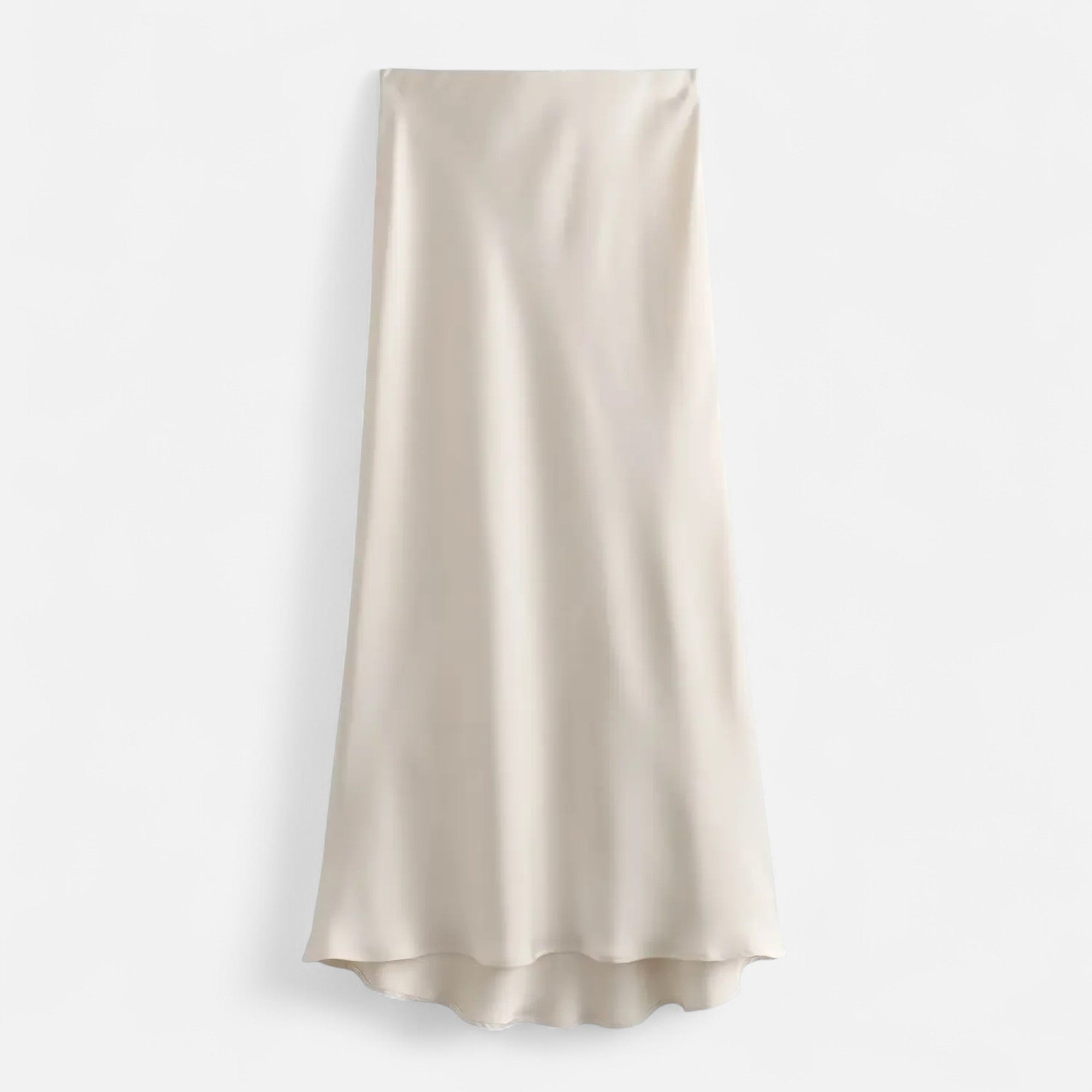 Loranziomode | Jupe Midi Femme Satin Intemporelle