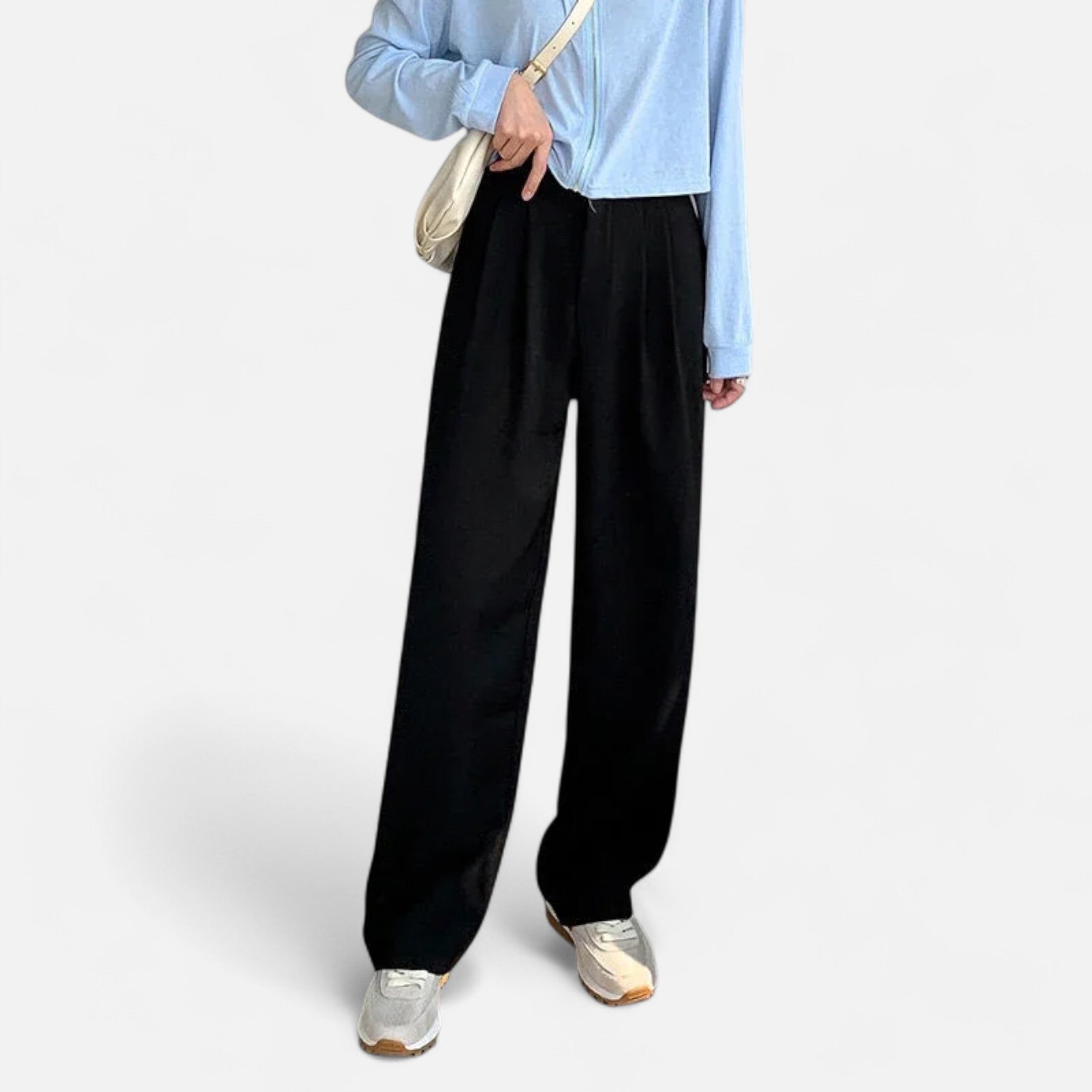 Loranziomode | Pantalon Femme Taille Haute Élégance Classique