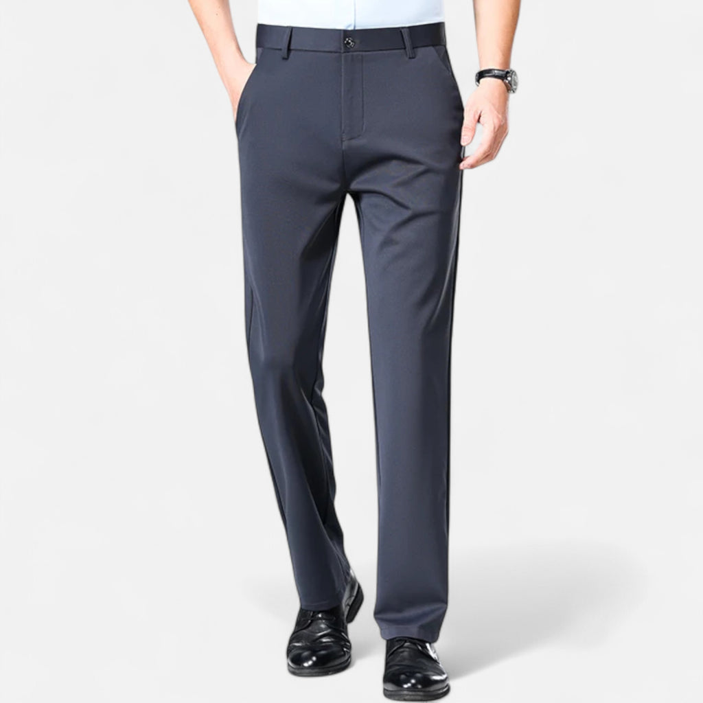 Loranziomode | Pantalon Homme Droit Business Élégance