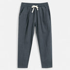 Loranziomode | Pantalon Homme Coton Droit Décontracté