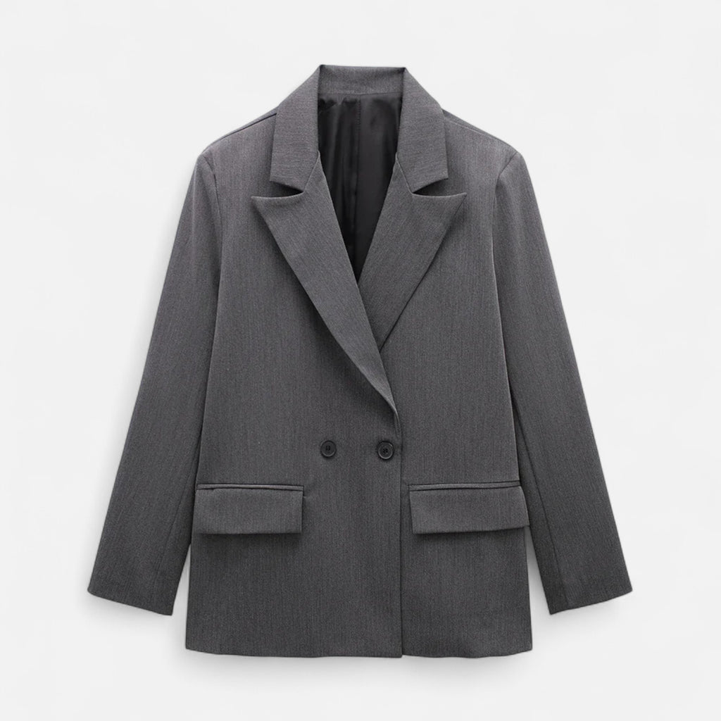 Loranziomode | Blazer Femme Double Boutonnage Élégant