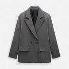 Loranziomode | Blazer Femme Double Boutonnage Élégant