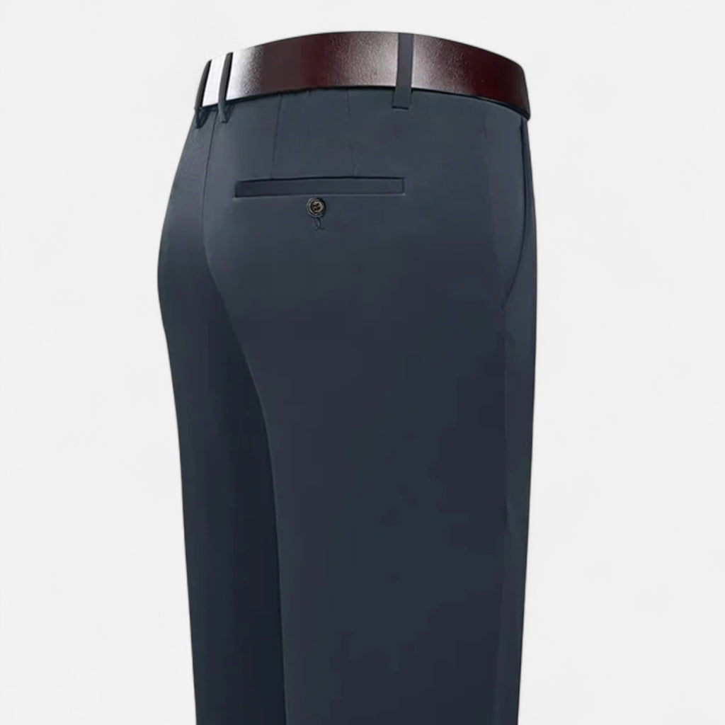 Loranziomode | Pantalon Homme Droit Business Élégance