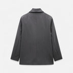 Loranziomode | Blazer Femme Double Boutonnage Élégant