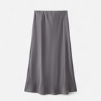 Loranziomode | Jupe Midi Femme Satin Intemporelle