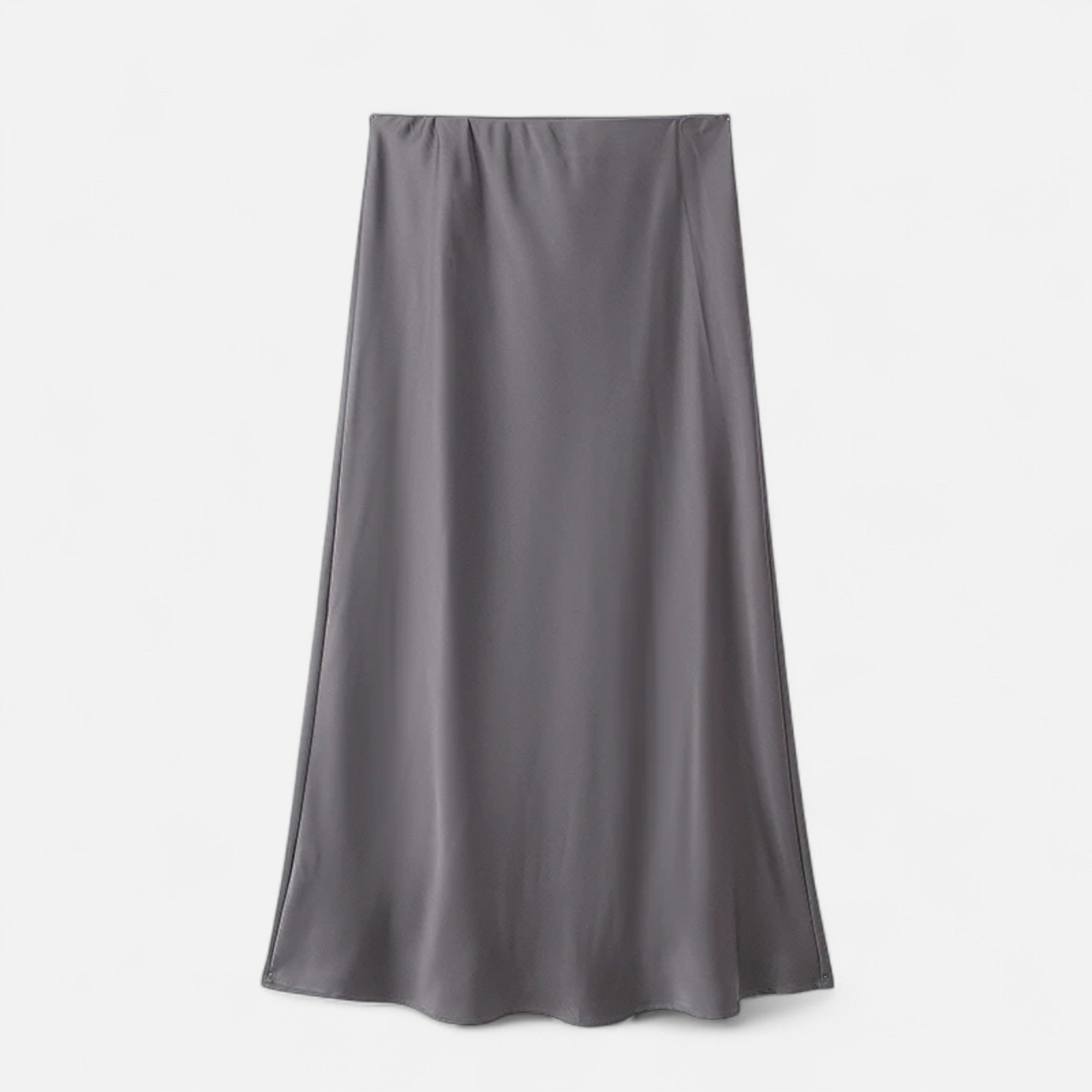 Loranziomode | Jupe Midi Femme Satin Intemporelle