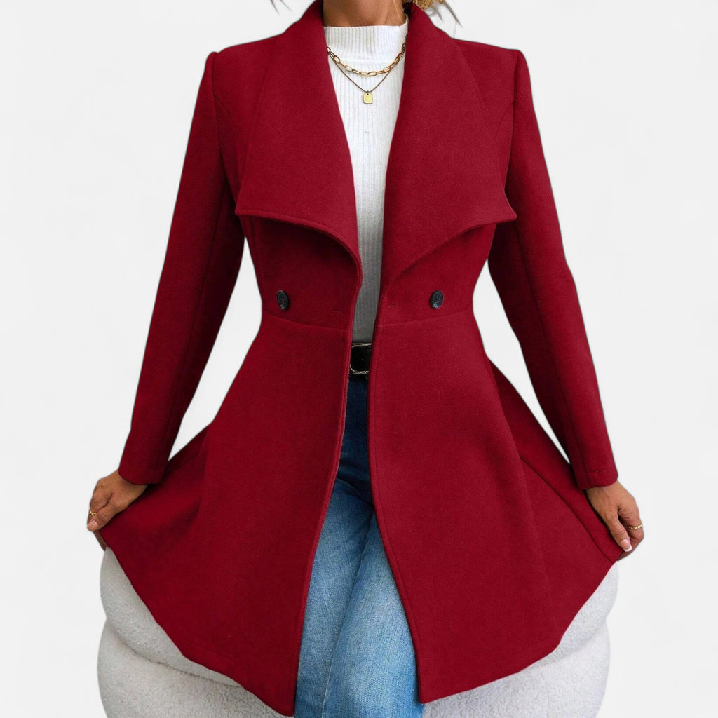Loranziomode | Manteau Femme Double Boutonnage Élégance Classique