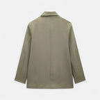 Loranziomode | Blazer Femme Double Boutonnage Élégant