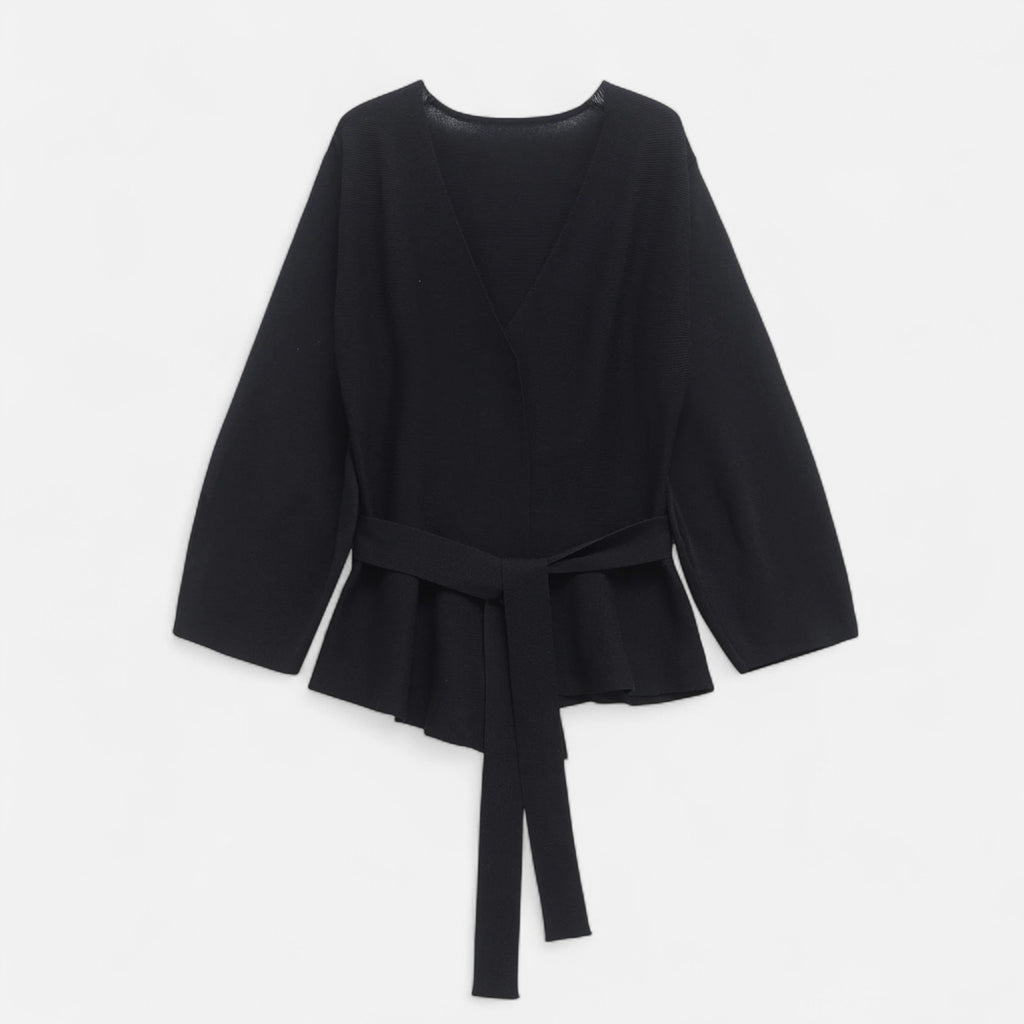 Loranziomode | Pull Femme Maille Ceinturé Élégant