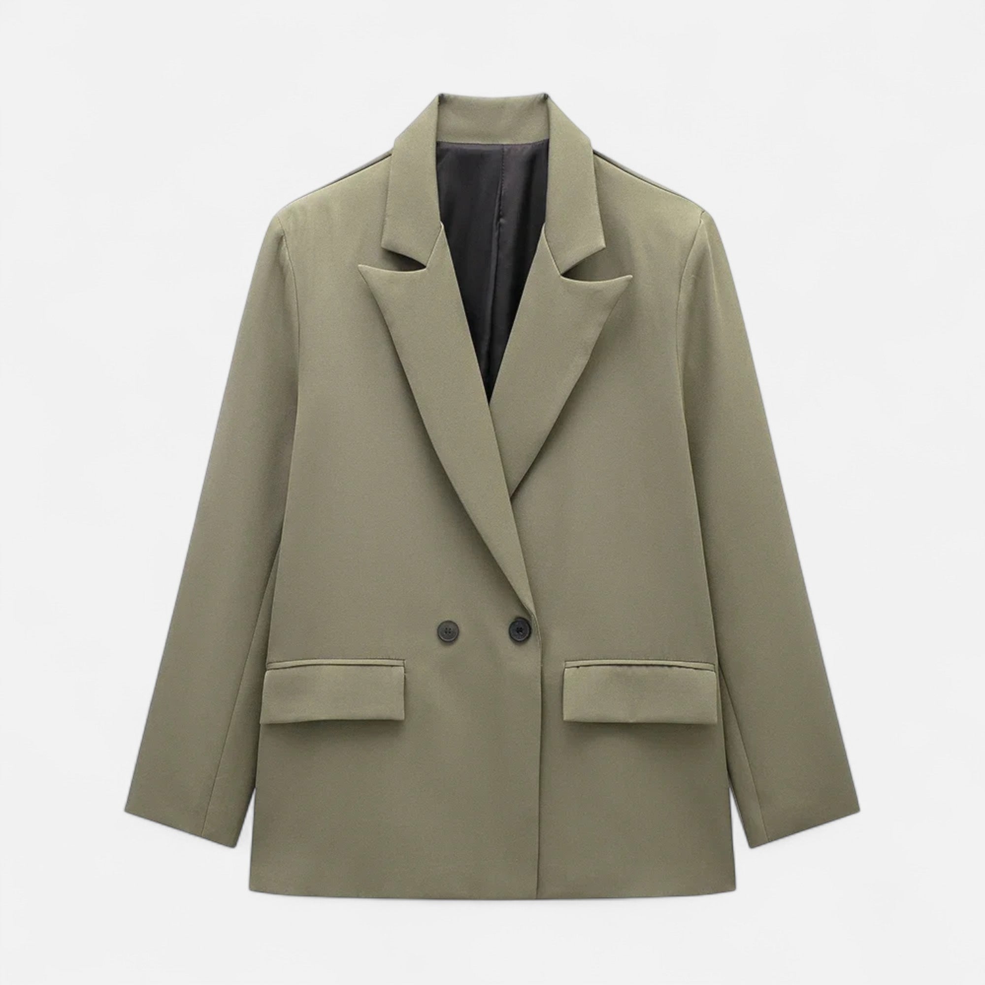 Loranziomode | Blazer Femme Double Boutonnage Élégant