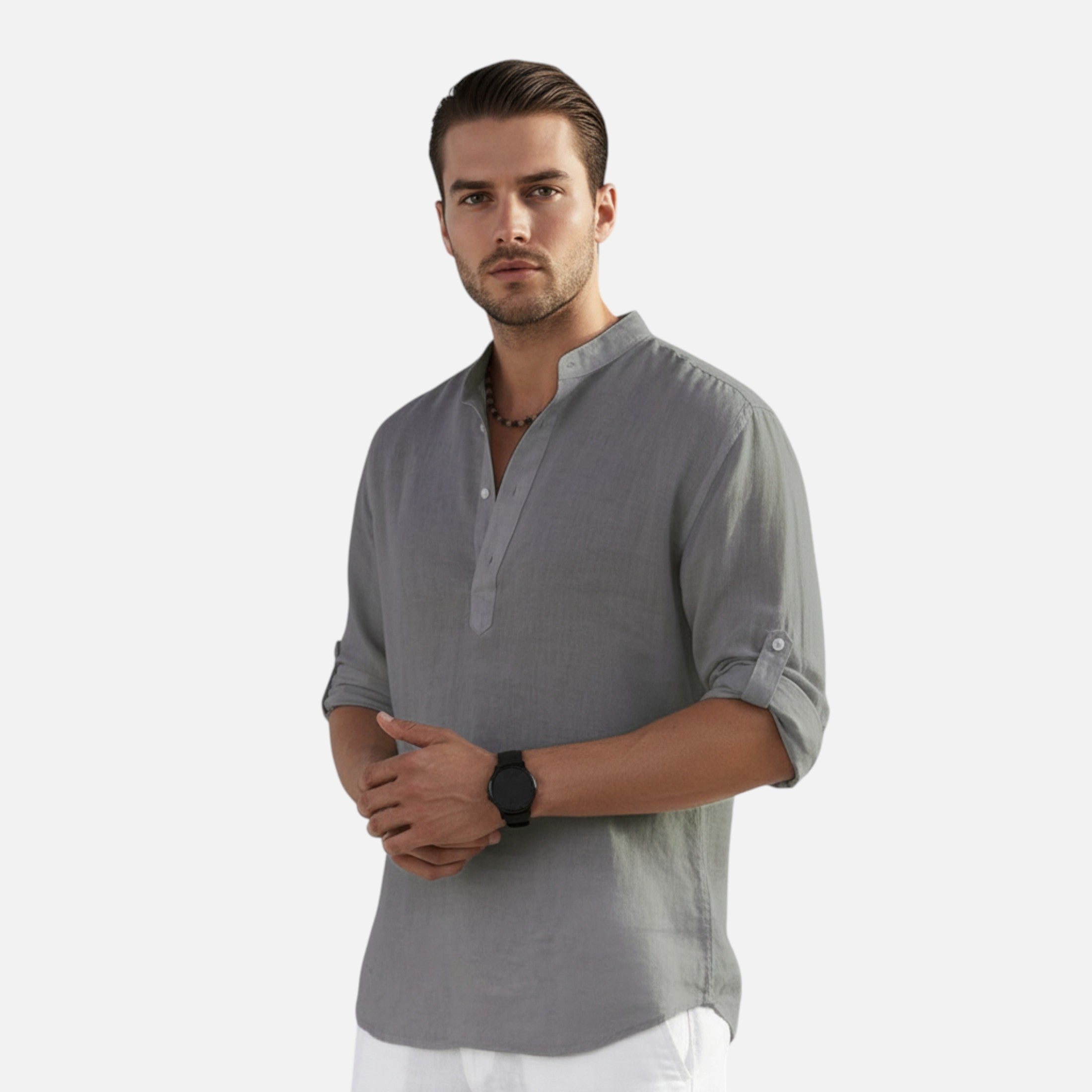 Loranziomode | Chemise Homme Lin Coton Héritage
